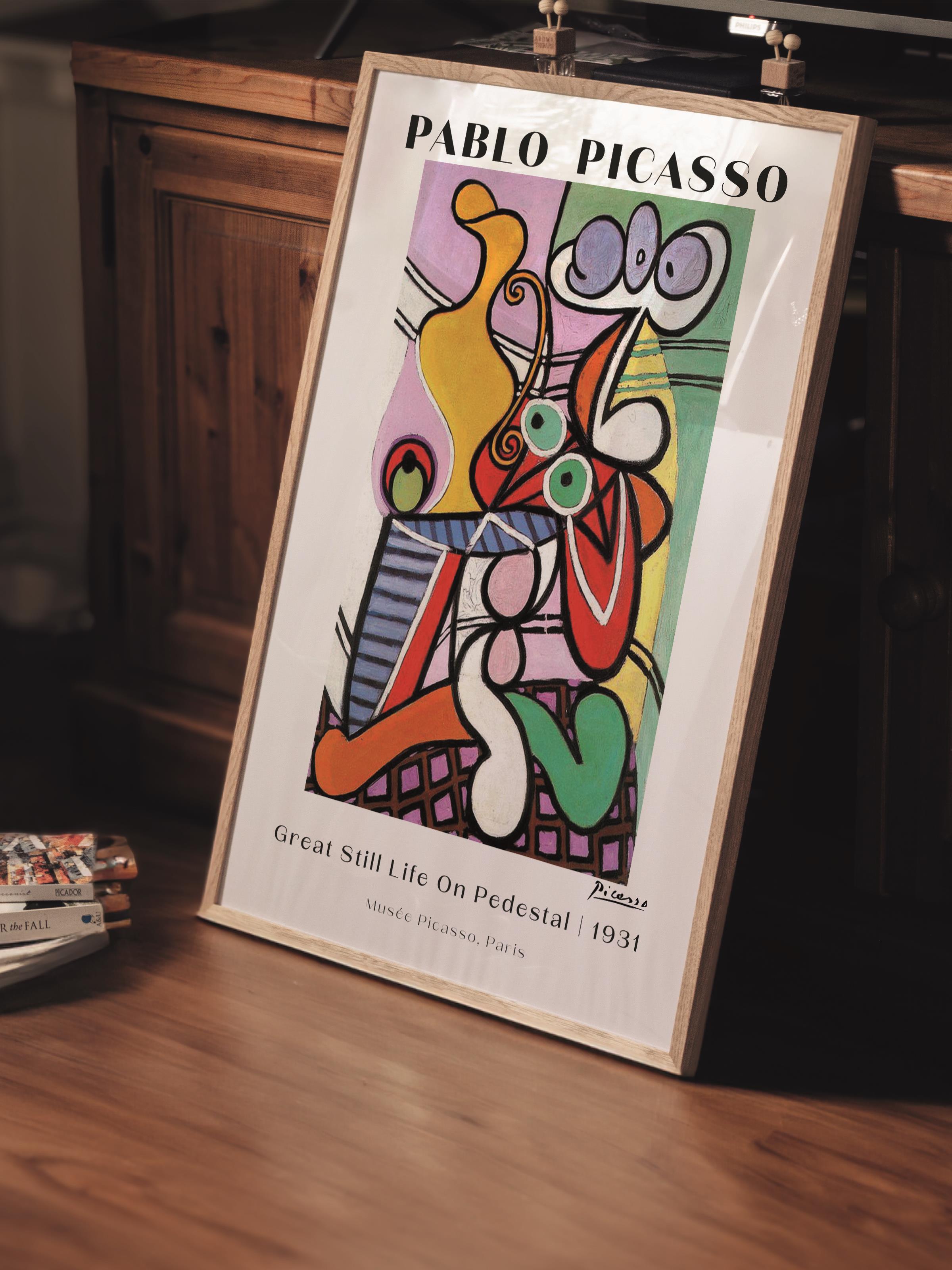 Pablo Picasso Duvar Posteri - Estetik Duvar Dekoru - Sanat Serisi Posterleri - Kalın Kağıt