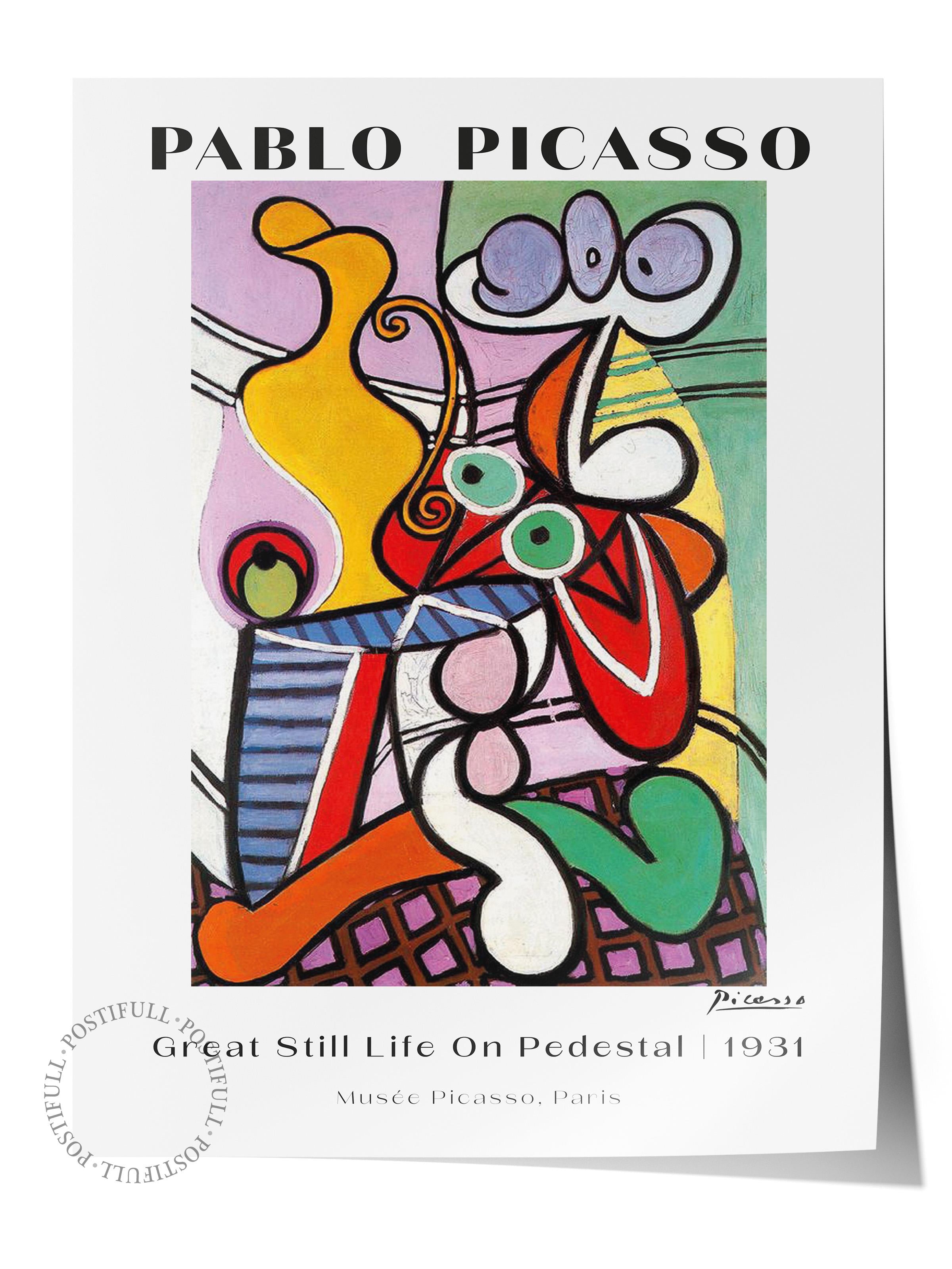 Pablo Picasso Duvar Posteri - Estetik Duvar Dekoru - Sanat Serisi Posterleri - Kalın Kağıt