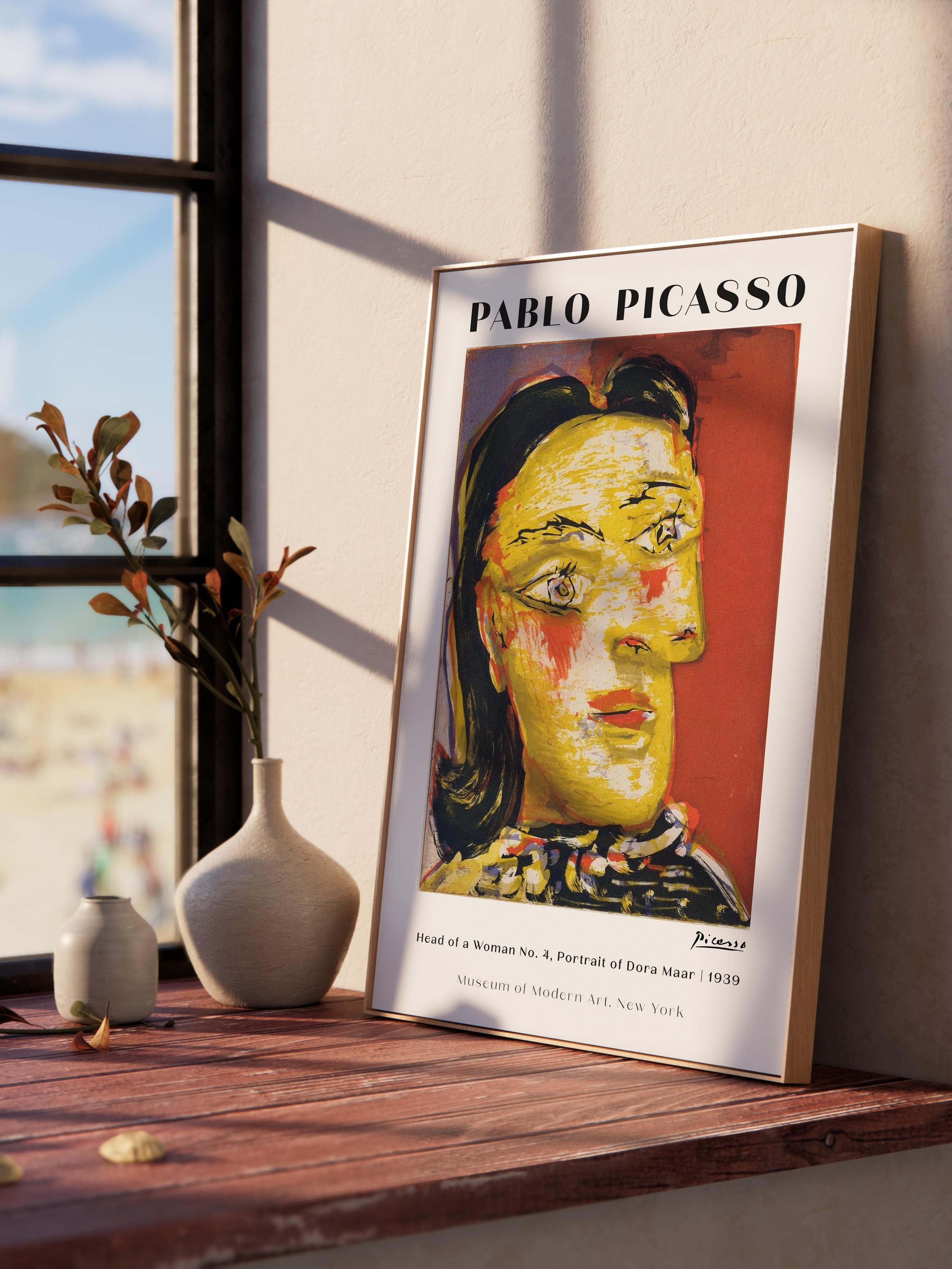 Pablo Picasso Duvar Posteri - Estetik Duvar Dekoru - Sanat Serisi Posterleri - Kalın Kağıt