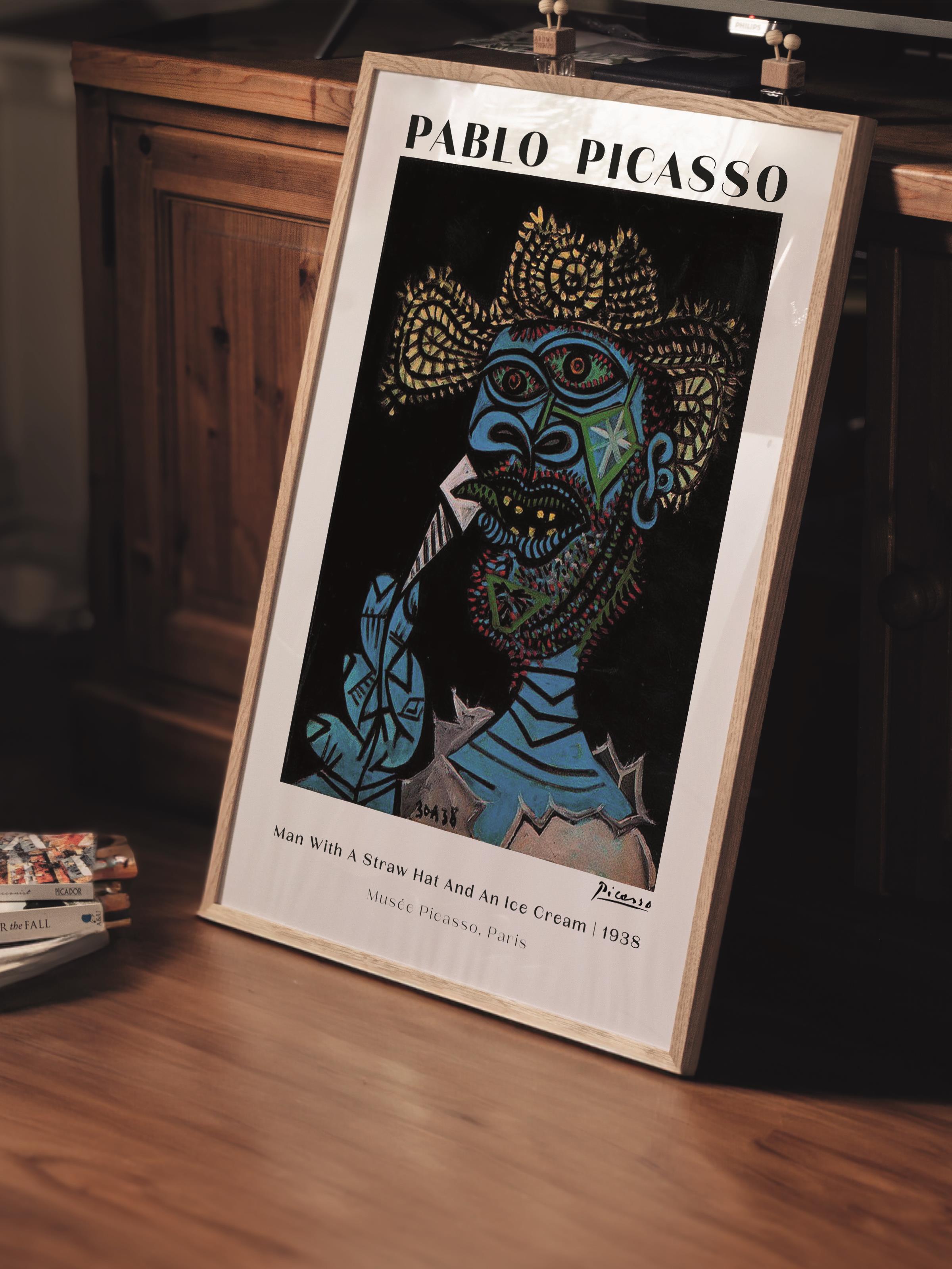 Pablo Picasso Duvar Posteri - Estetik Duvar Dekoru - Sanat Serisi Posterleri - Kalın Kağıt