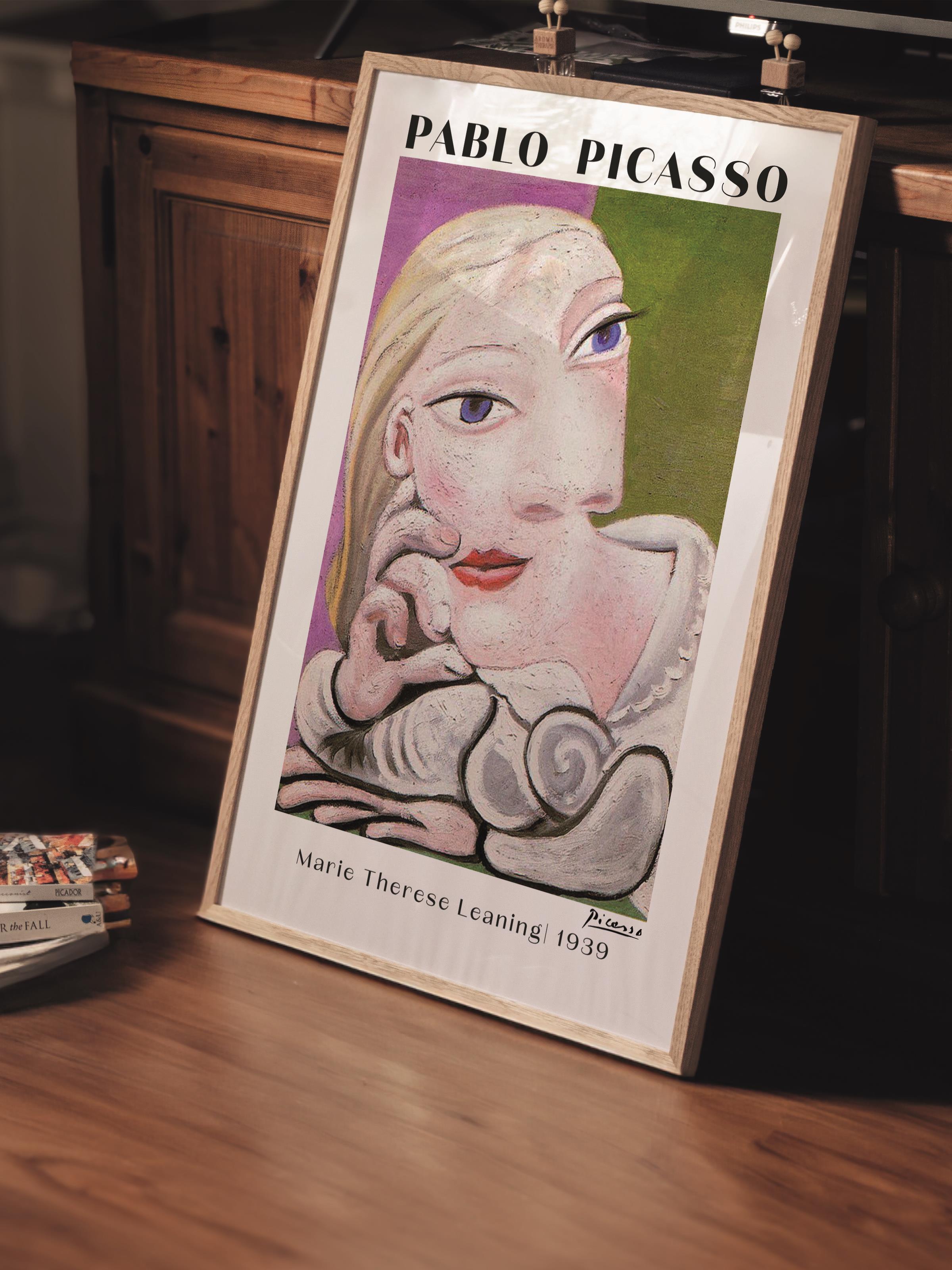 Pablo Picasso Duvar Posteri - Estetik Duvar Dekoru - Sanat Serisi Posterleri - Kalın Kağıt