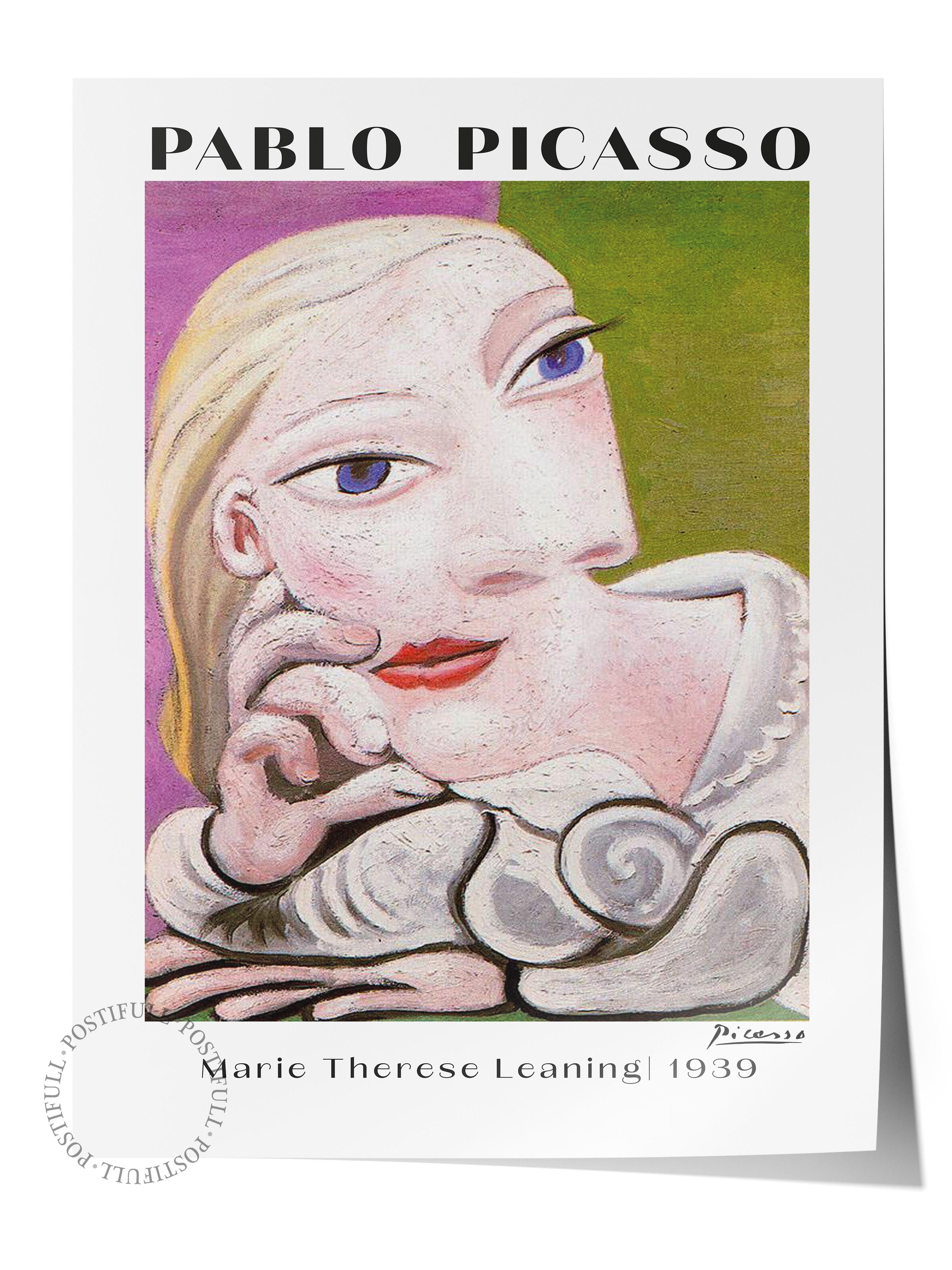 Pablo Picasso Duvar Posteri - Estetik Duvar Dekoru - Sanat Serisi Posterleri - Kalın Kağıt