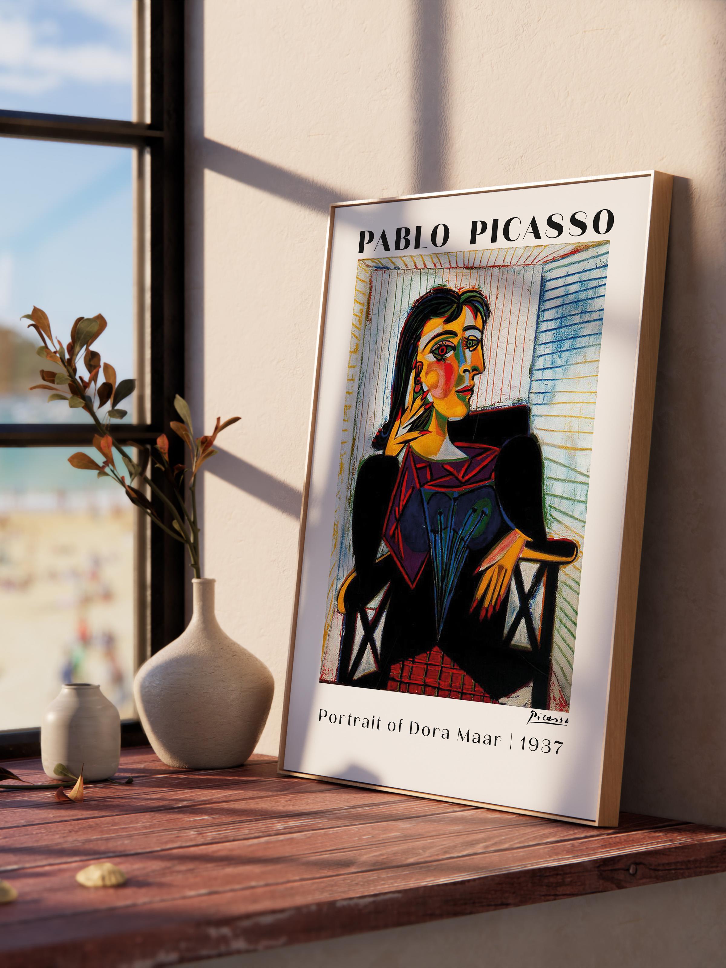 Pablo Picasso Duvar Posteri - Estetik Duvar Dekoru - Sanat Serisi Posterleri - Kalın Kağıt