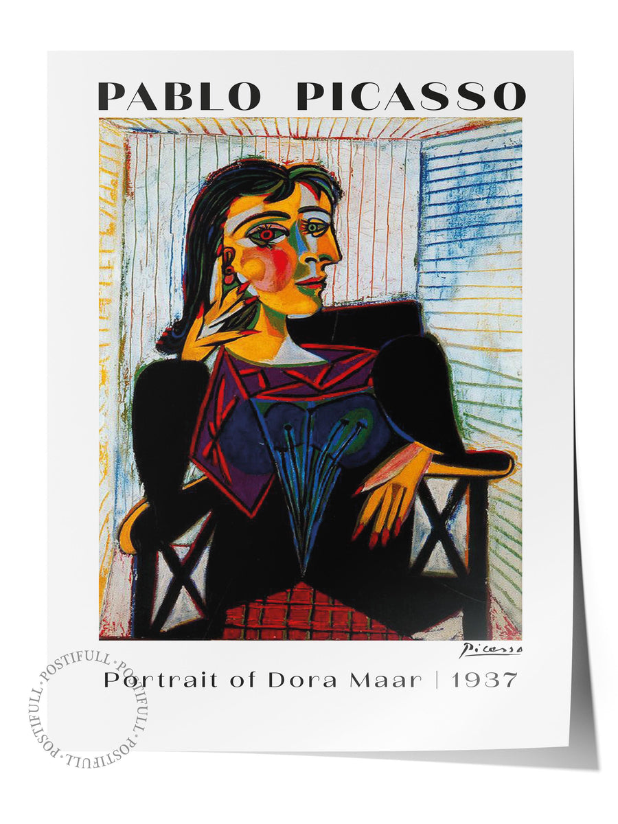Pablo Picasso Duvar Posteri - Estetik Duvar Dekoru - Sanat Serisi Posterleri - Kalın Kağıt