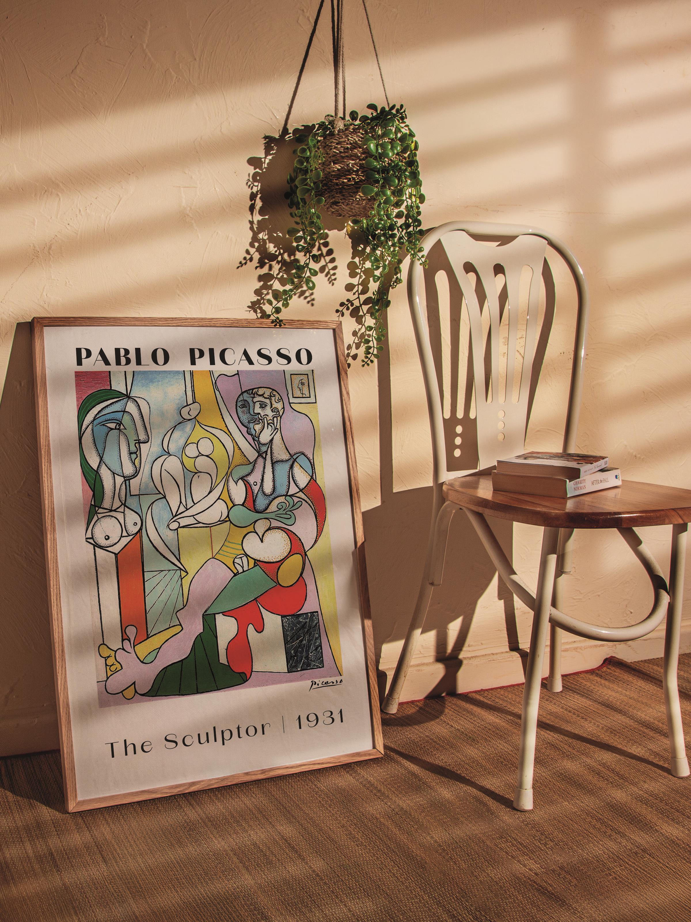 Pablo Picasso Duvar Posteri - Estetik Duvar Dekoru - Sanat Serisi Posterleri - Kalın Kağıt