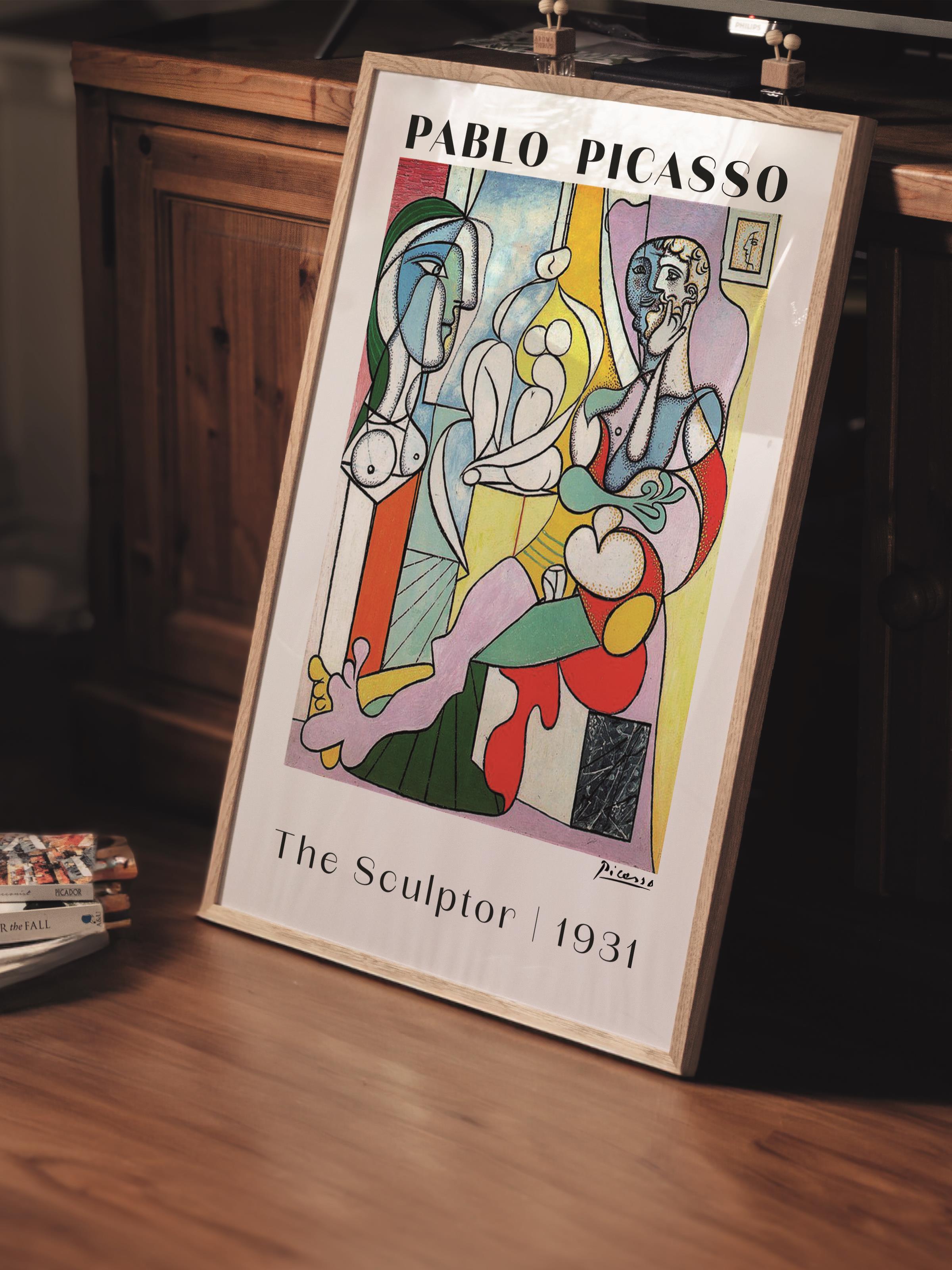 Pablo Picasso Duvar Posteri - Estetik Duvar Dekoru - Sanat Serisi Posterleri - Kalın Kağıt