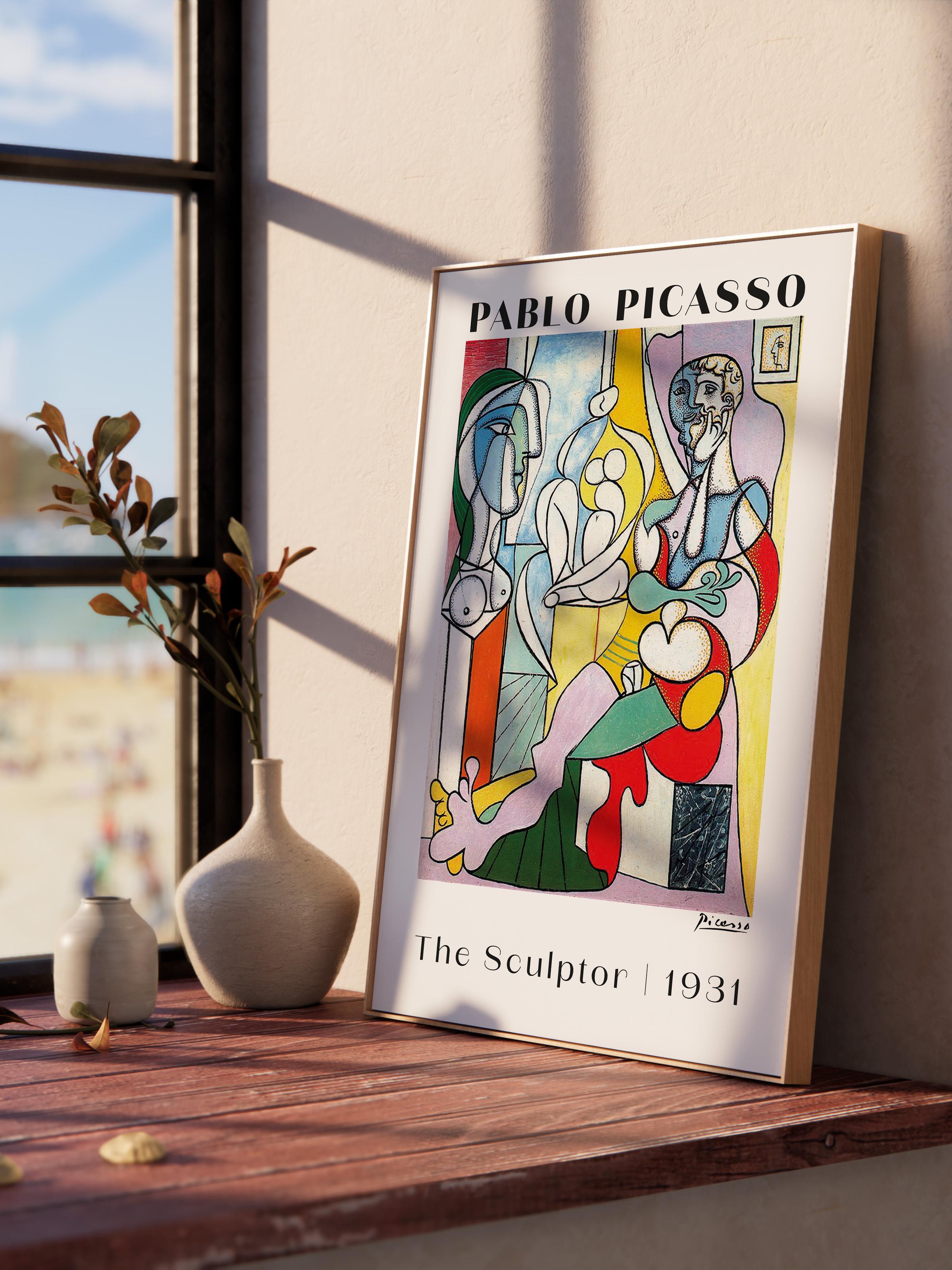 Pablo Picasso Duvar Posteri - Estetik Duvar Dekoru - Sanat Serisi Posterleri - Kalın Kağıt