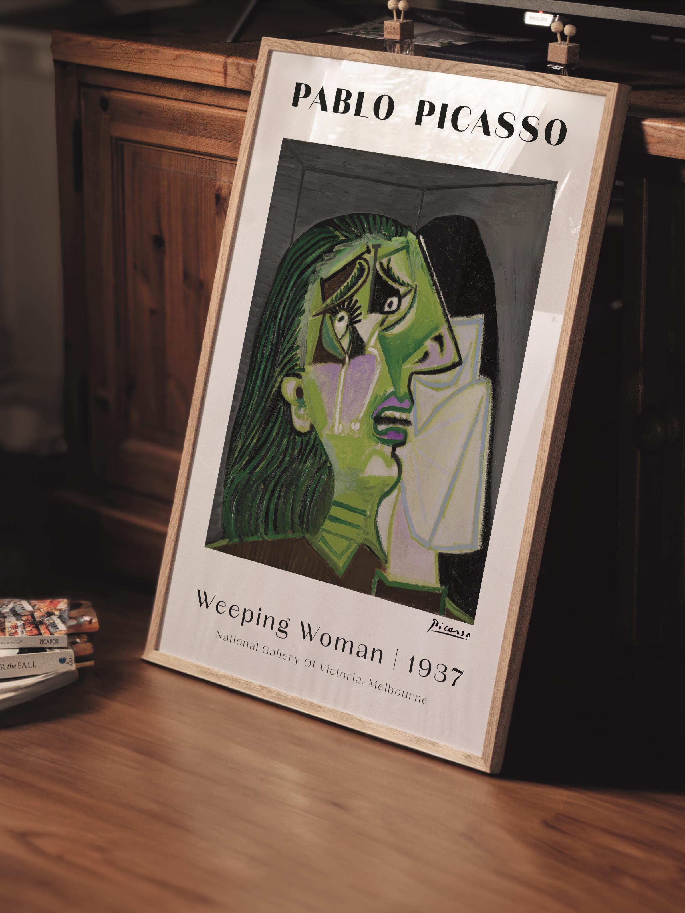 Pablo Picasso Duvar Posteri - Estetik Duvar Dekoru - Sanat Serisi Posterleri - Kalın Kağıt