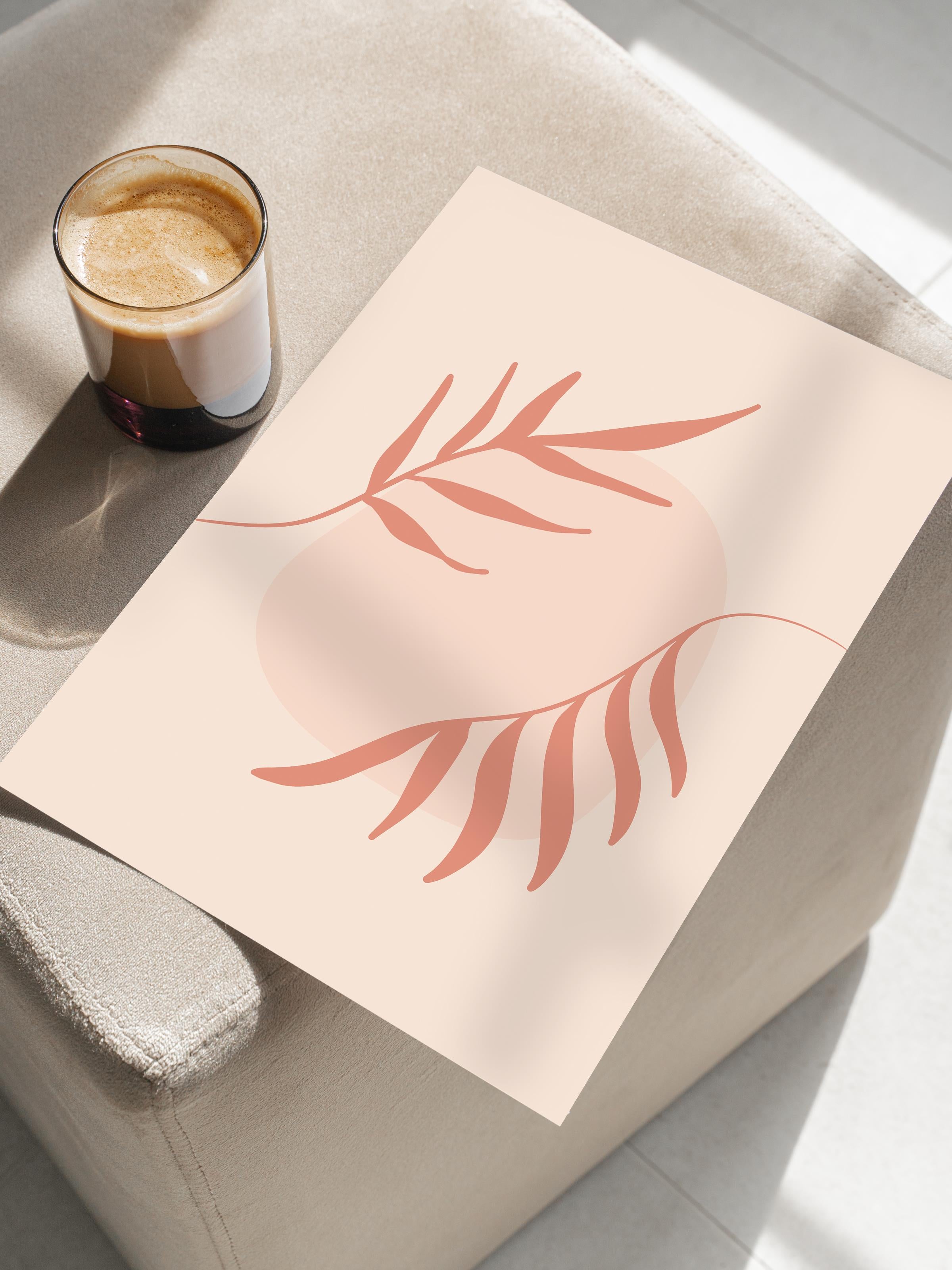 Pastel Boho Duvar Dekoru, Çerçevesiz Poster, Çerçevesiz Duvar Tablosu - Fine Art Kağıt ve HD Baskı