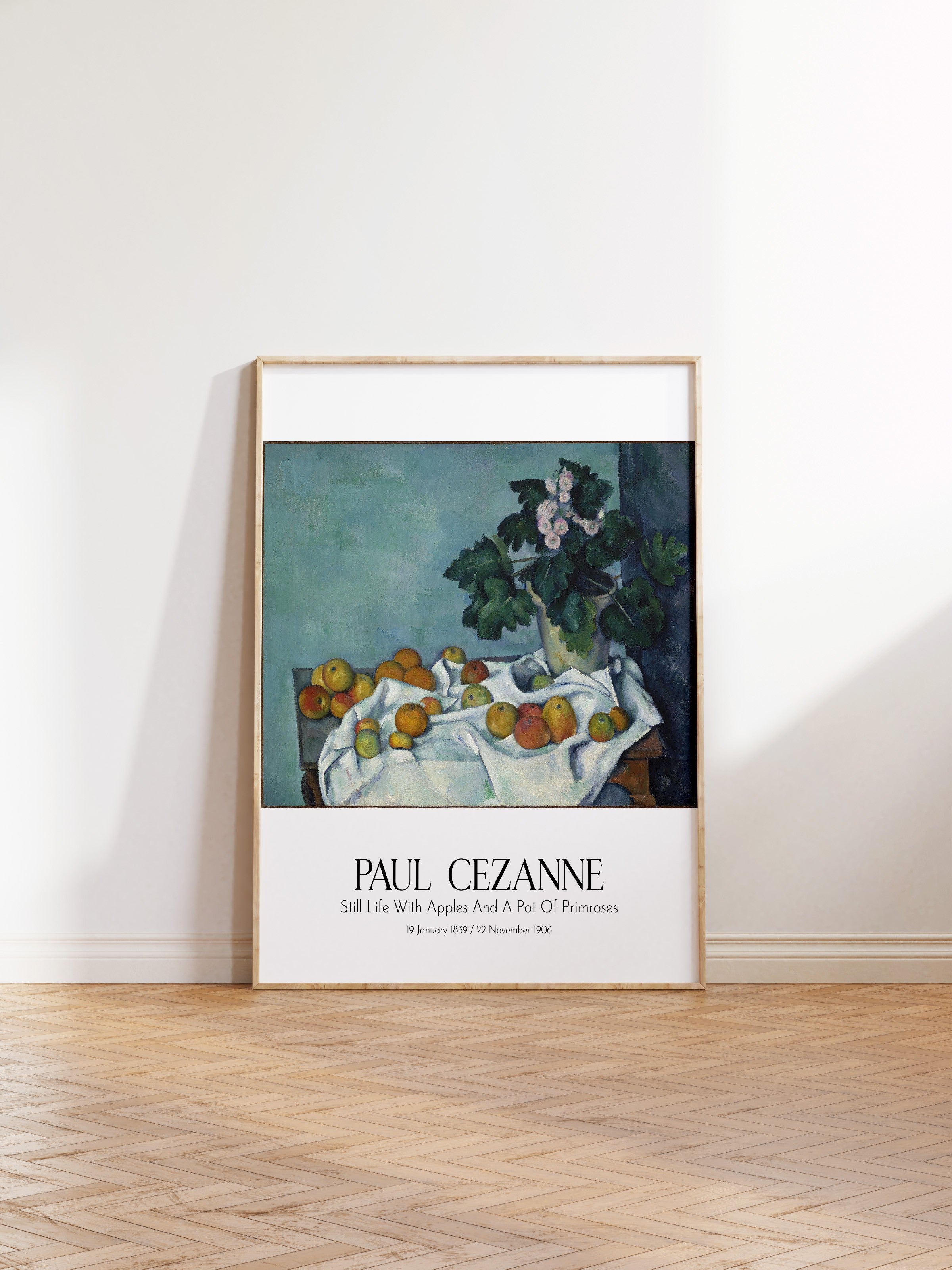 Paul Cezanne, Ahşap Çerçeveli Tablo, Sanat Serisi NO:110466
