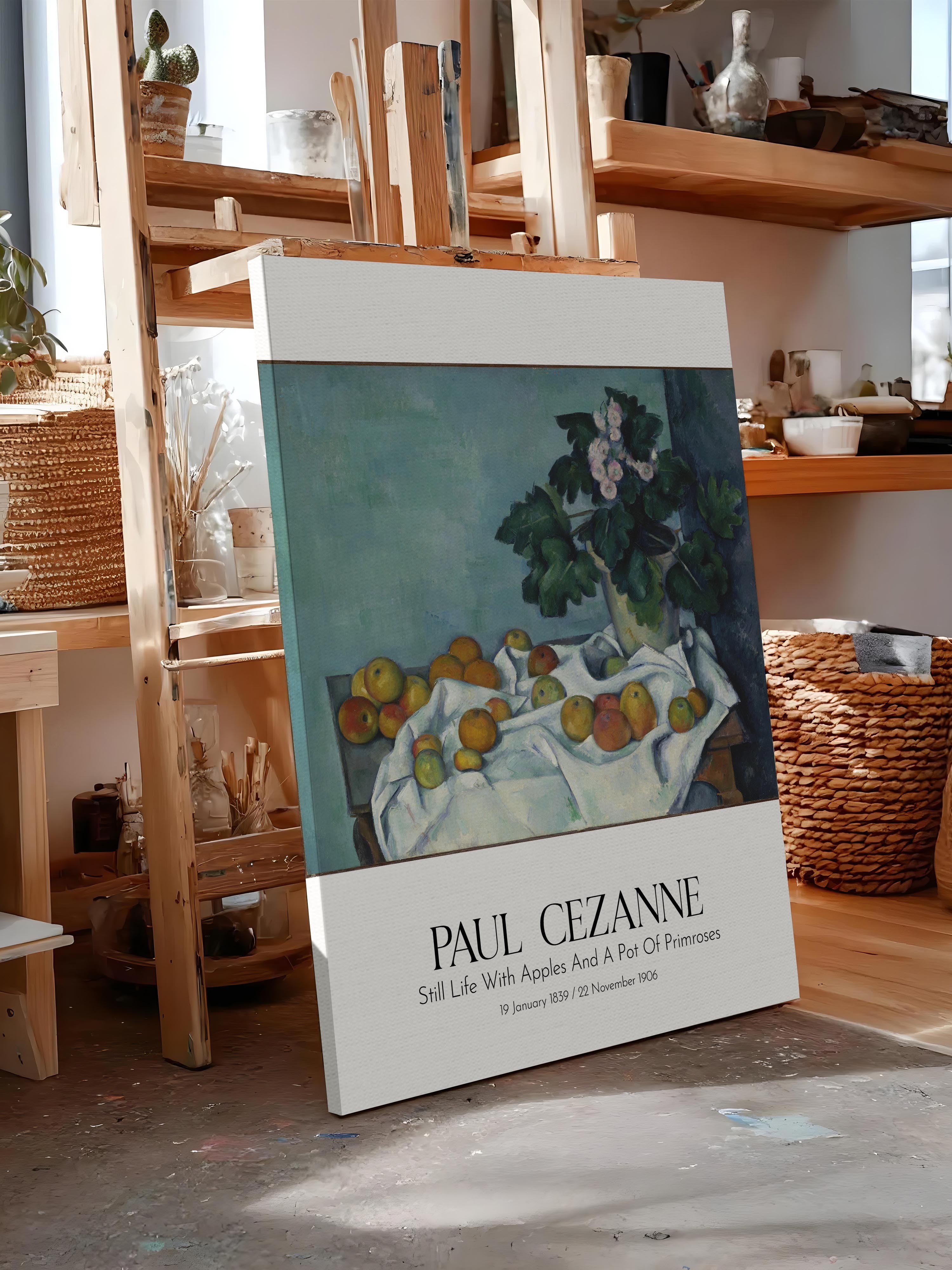 Paul Cezanne, Kanvas Tablo, Sanat Serisi NO:110466