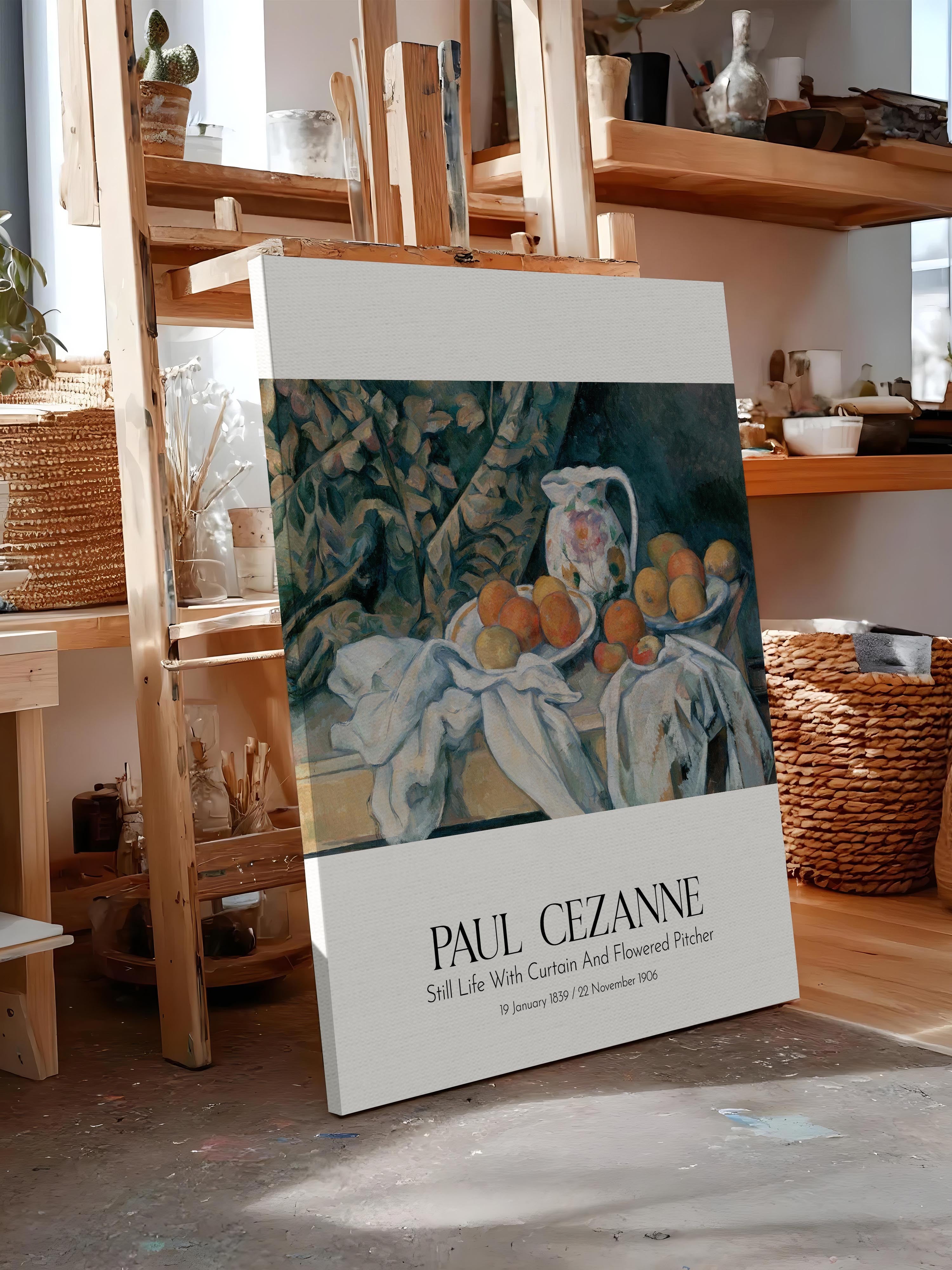 Paul Cezanne, Kanvas Tablo, Sanat Serisi NO:110470