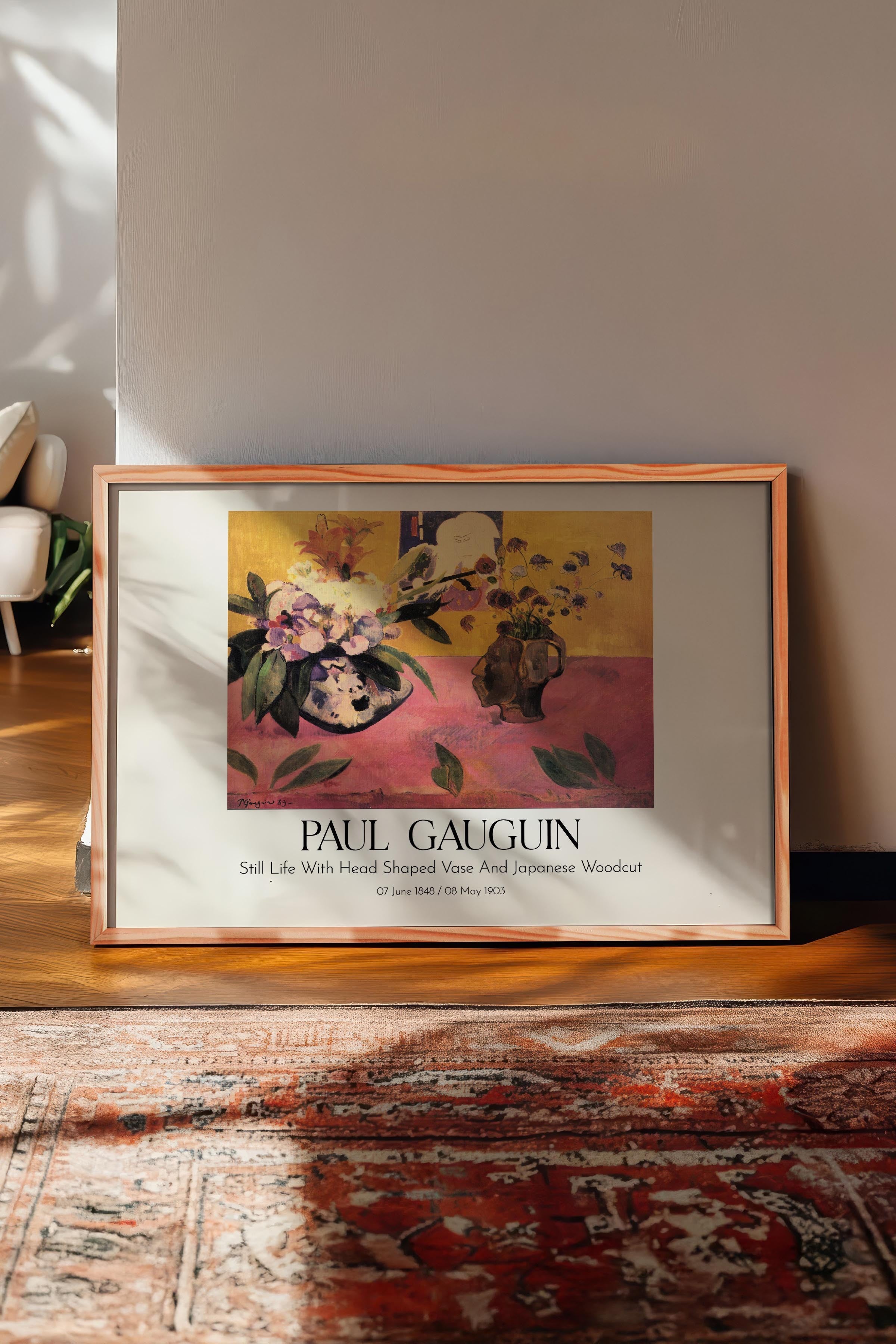 Paul Gauguin, Ahşap Çerçeveli Tablo, Sanat Serisi NO:110588