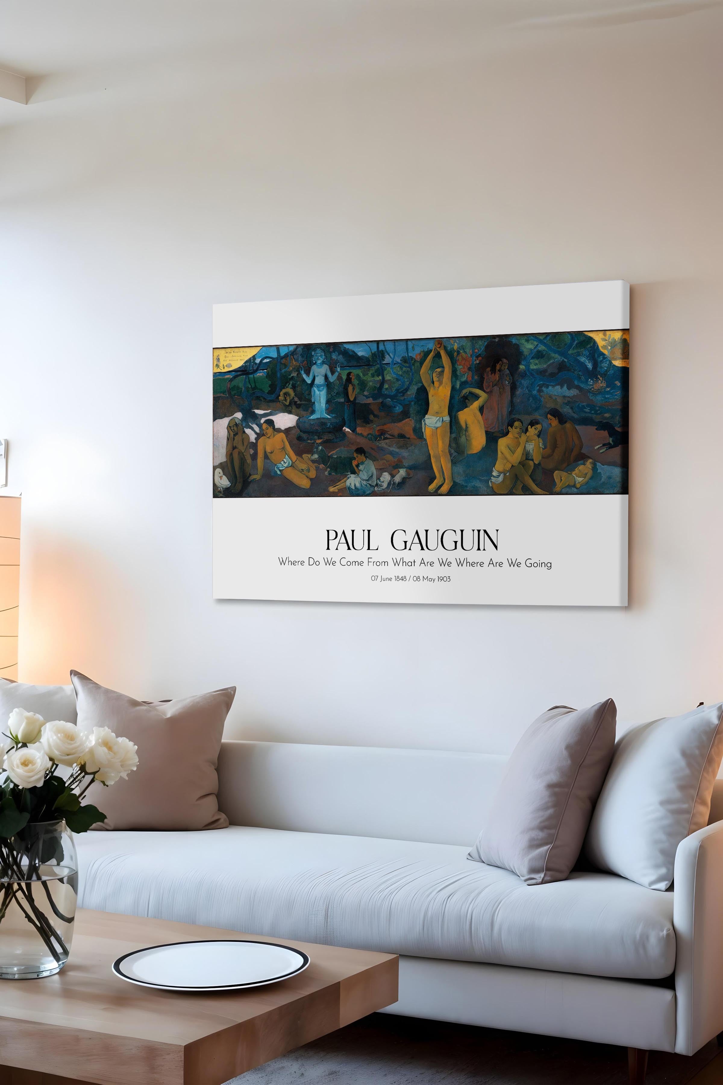 Paul Gauguin, Kanvas Tablo, Sanat Serisi NO:110583