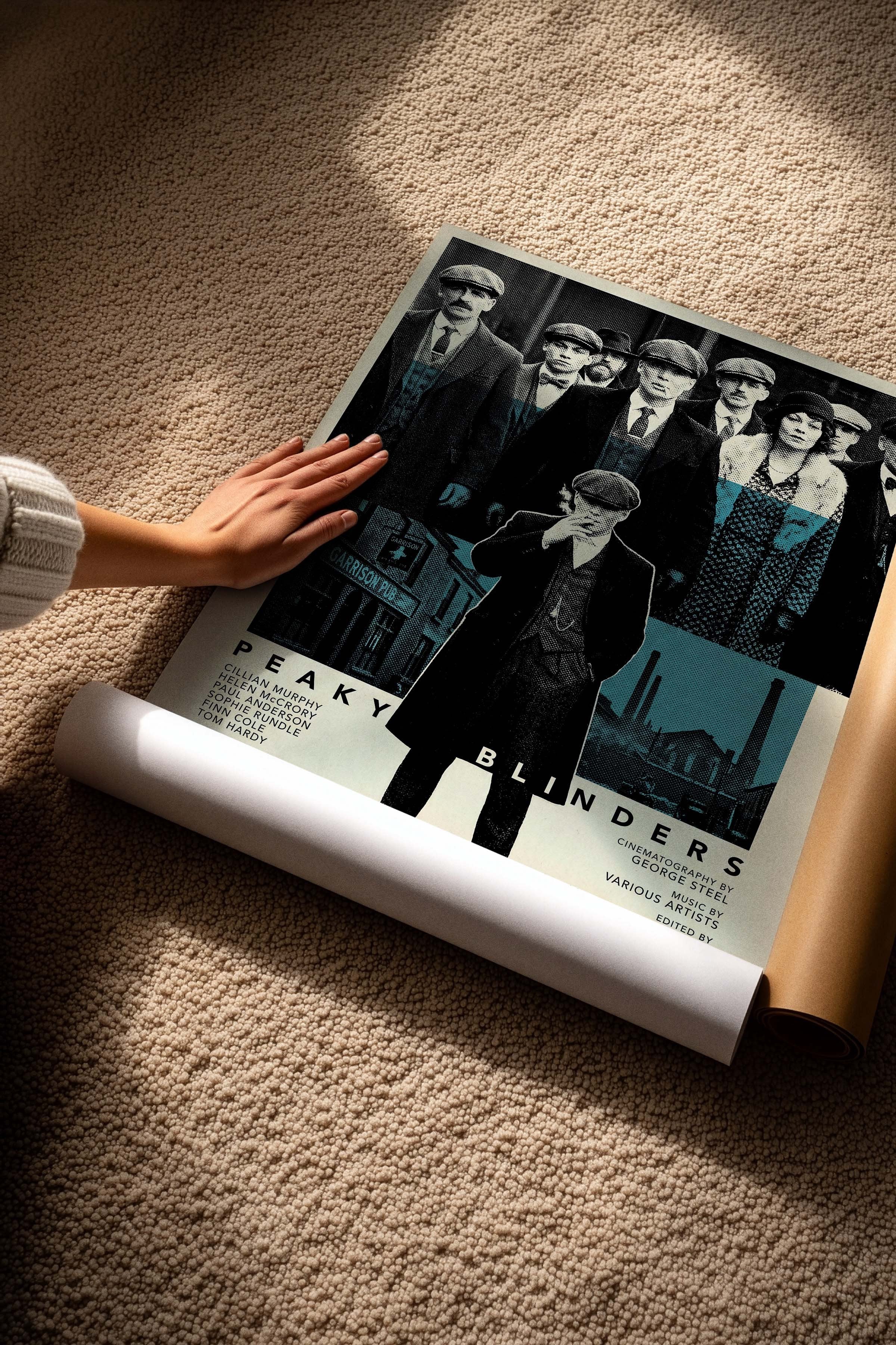 Peaky Blinders Posteri, Sinema ve Dizi Tablo Posterleri, Film Dizi Afişleri NO:112784