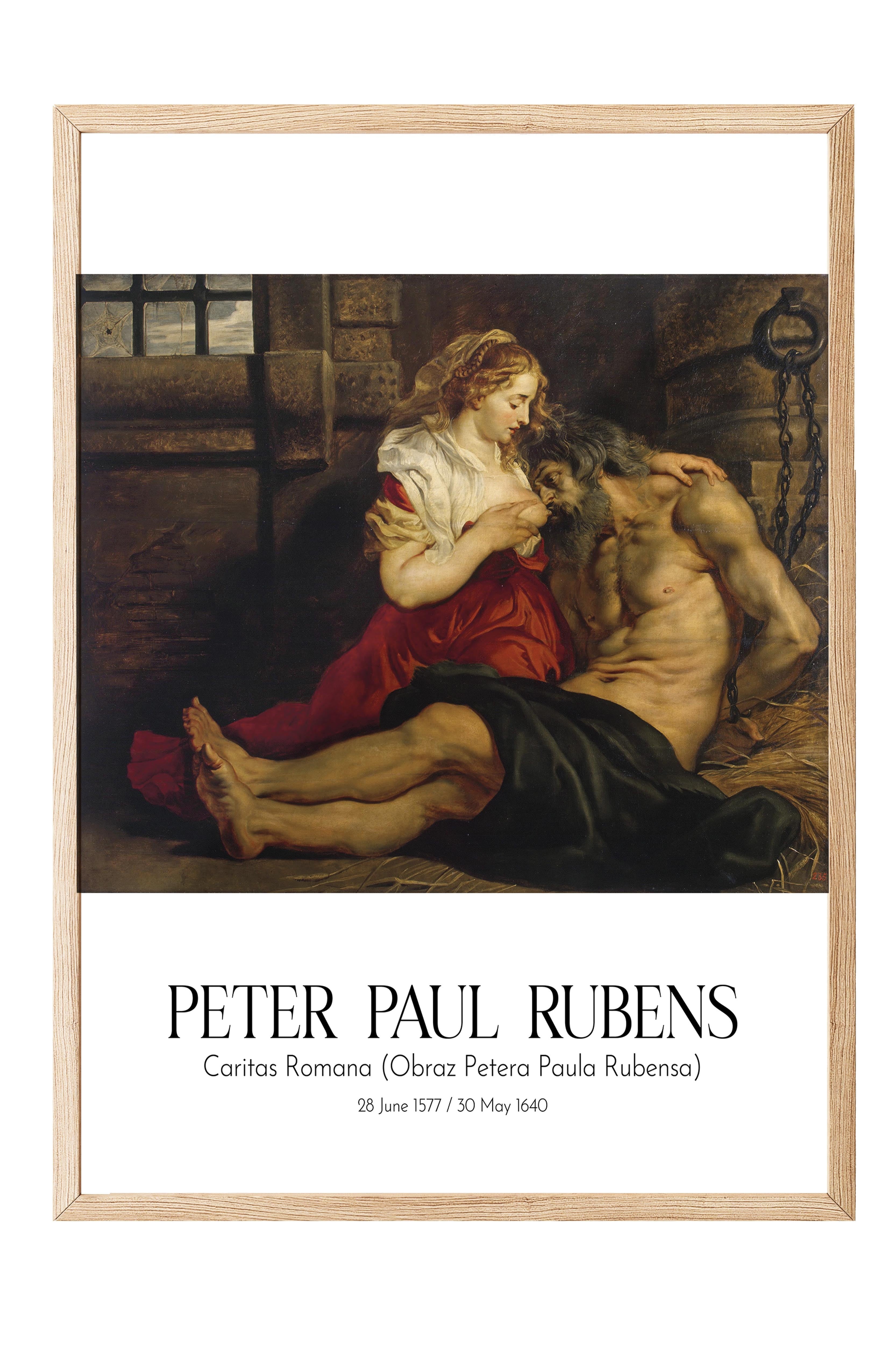 Peter Paul Rubens, Ahşap Çerçeveli Tablo, Sanat Serisi NO:112317