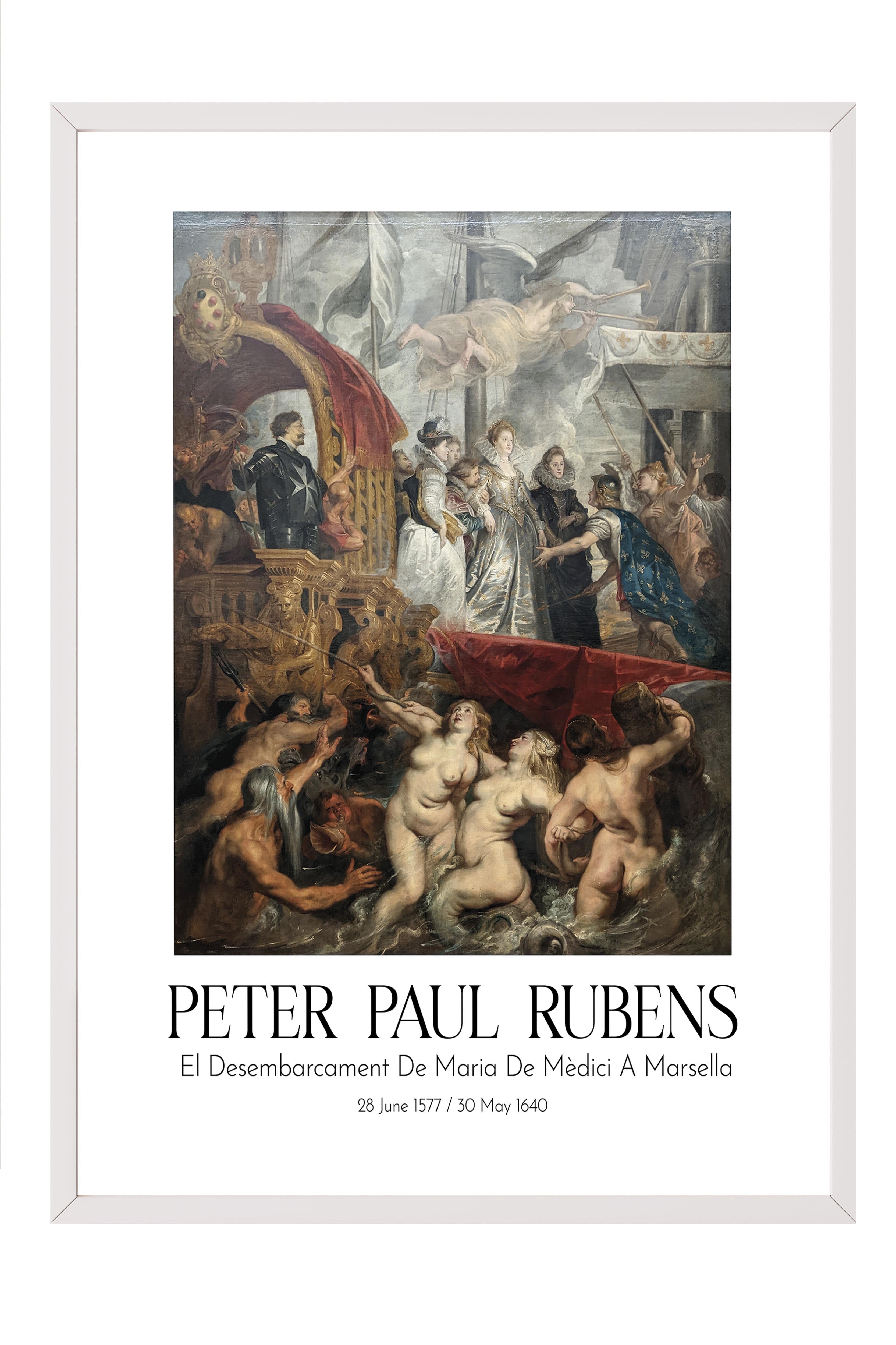 Peter Paul Rubens, Beyaz Çerçeveli Tablo, Sanat Serisi NO:112318