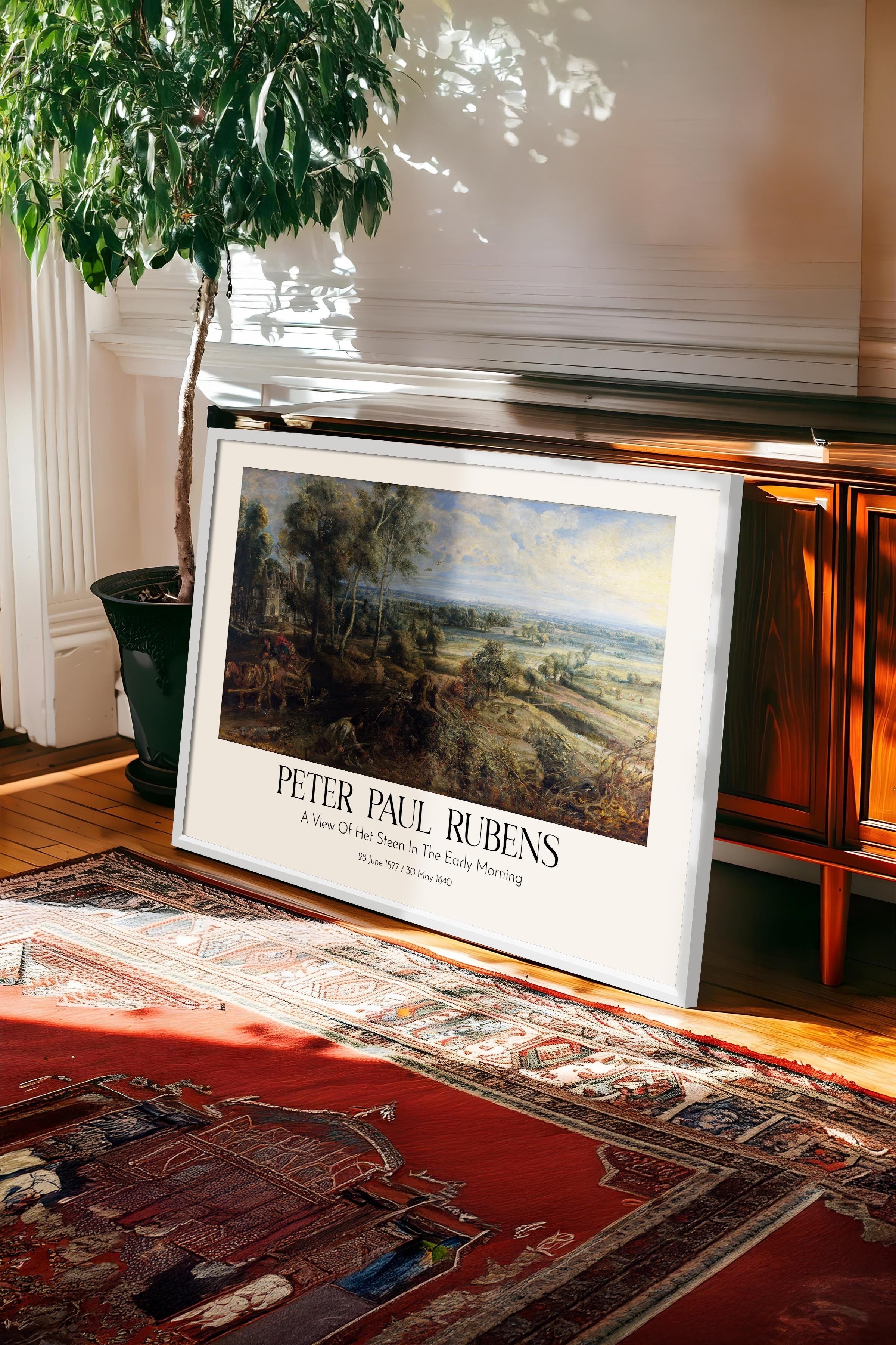 Peter Paul Rubens, Beyaz Çerçeveli Tablo, Sanat Serisi NO:112341