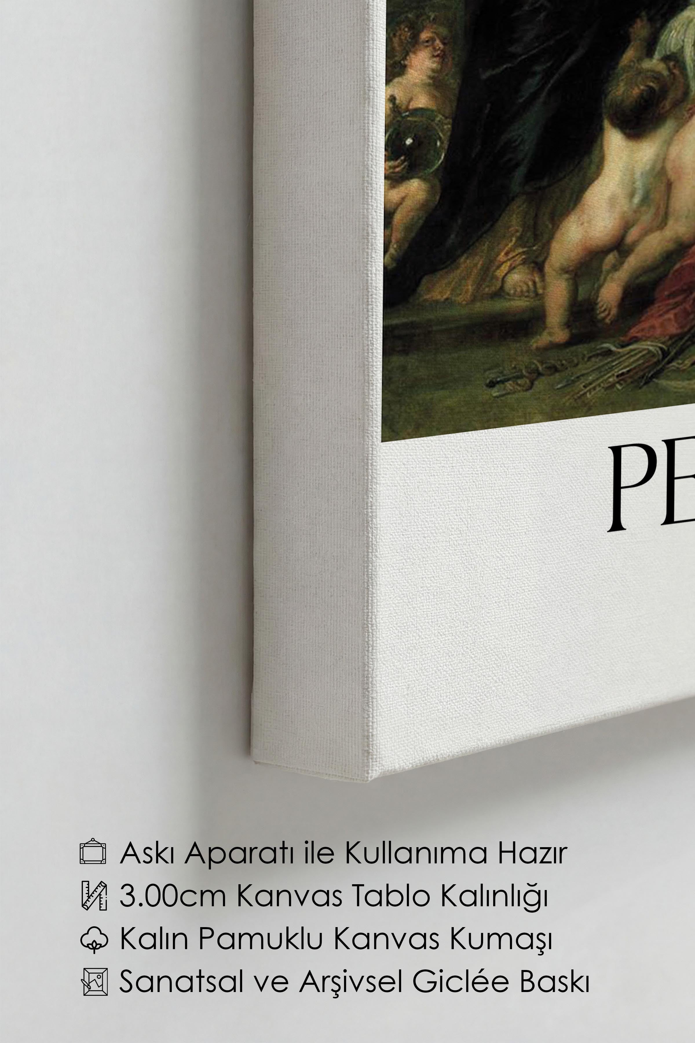 Peter Paul Rubens - Consequences Of War, Kanvas Tablo, Sanat Serisi NO:112343