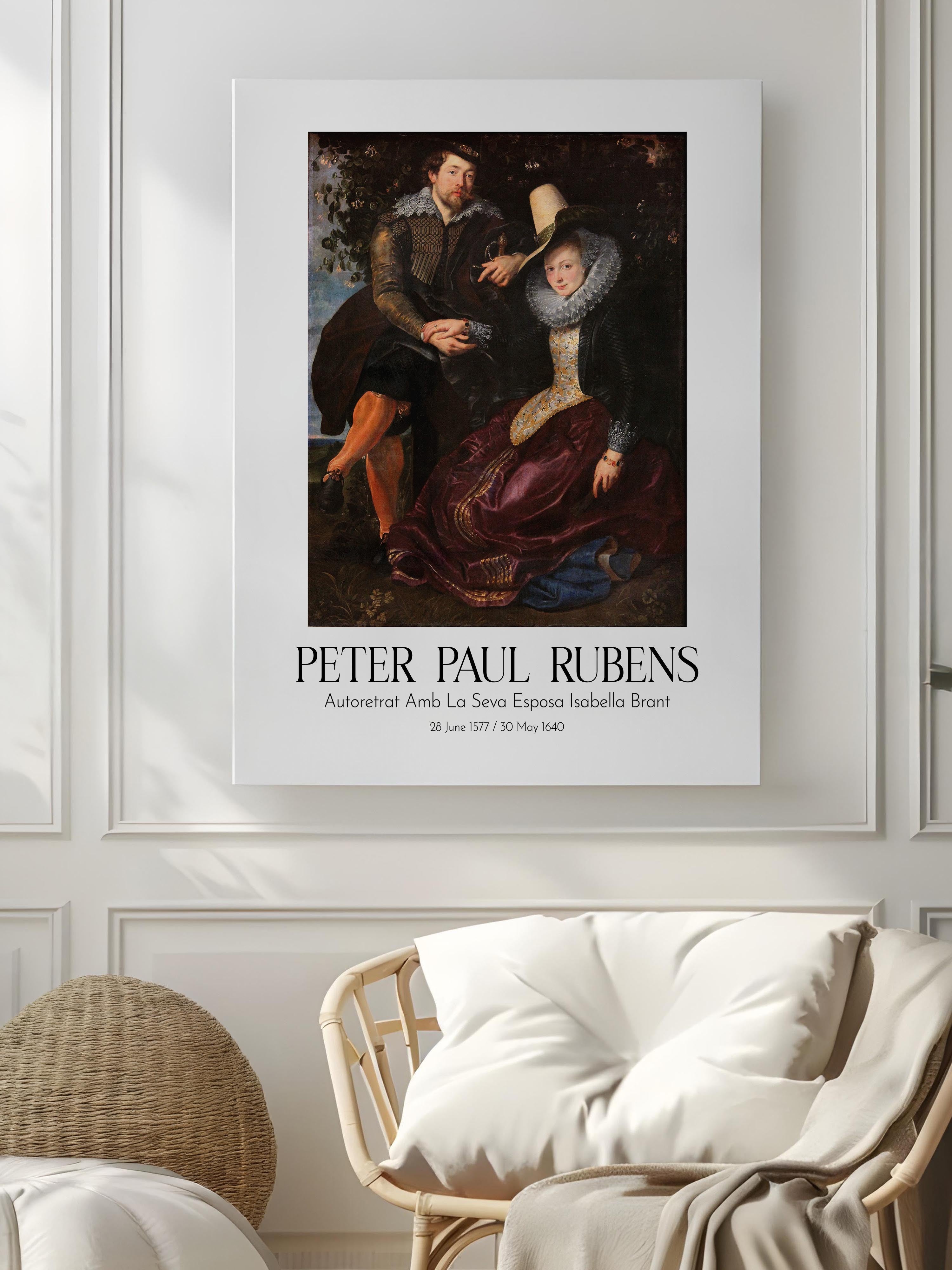 Peter Paul Rubens, Kanvas Tablo, Sanat Serisi NO:112315
