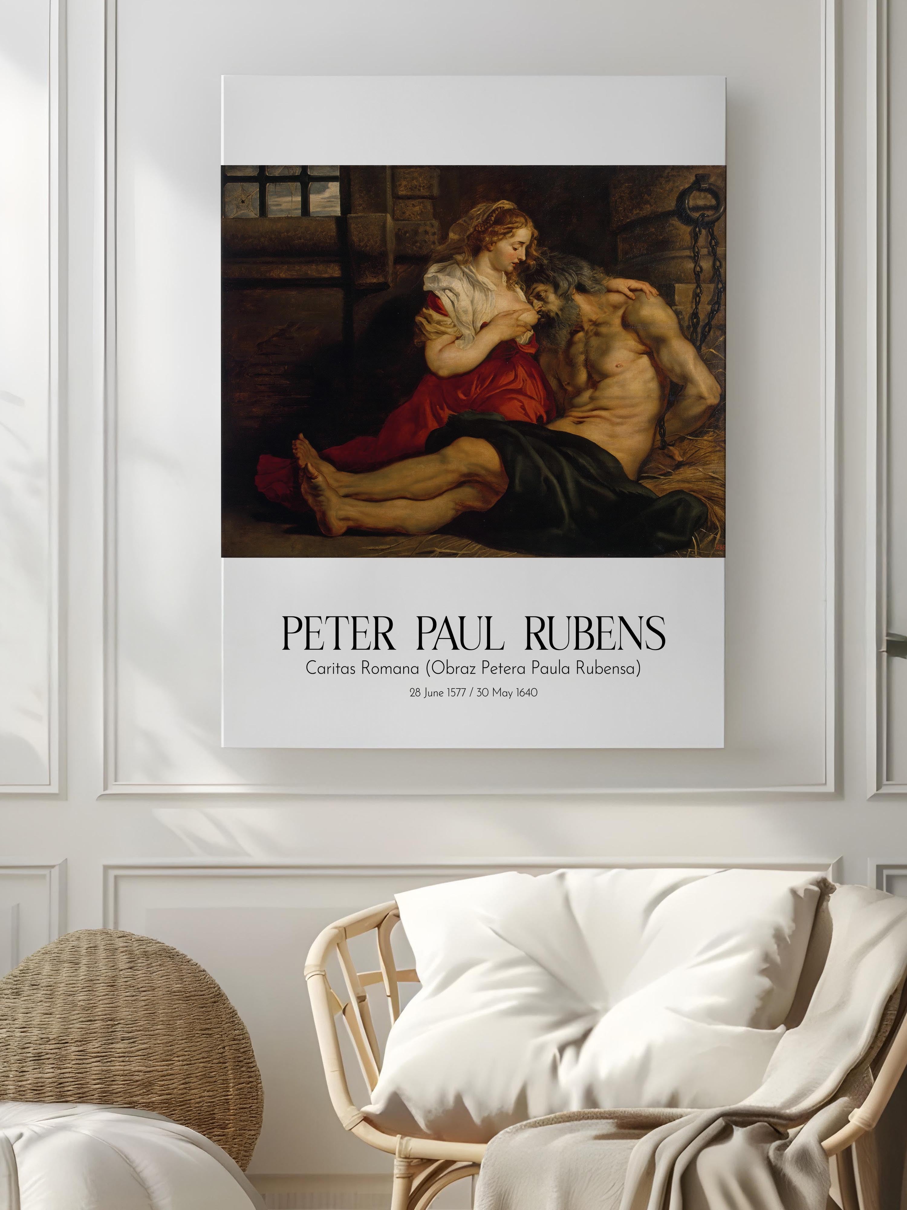 Peter Paul Rubens, Kanvas Tablo, Sanat Serisi NO:112317