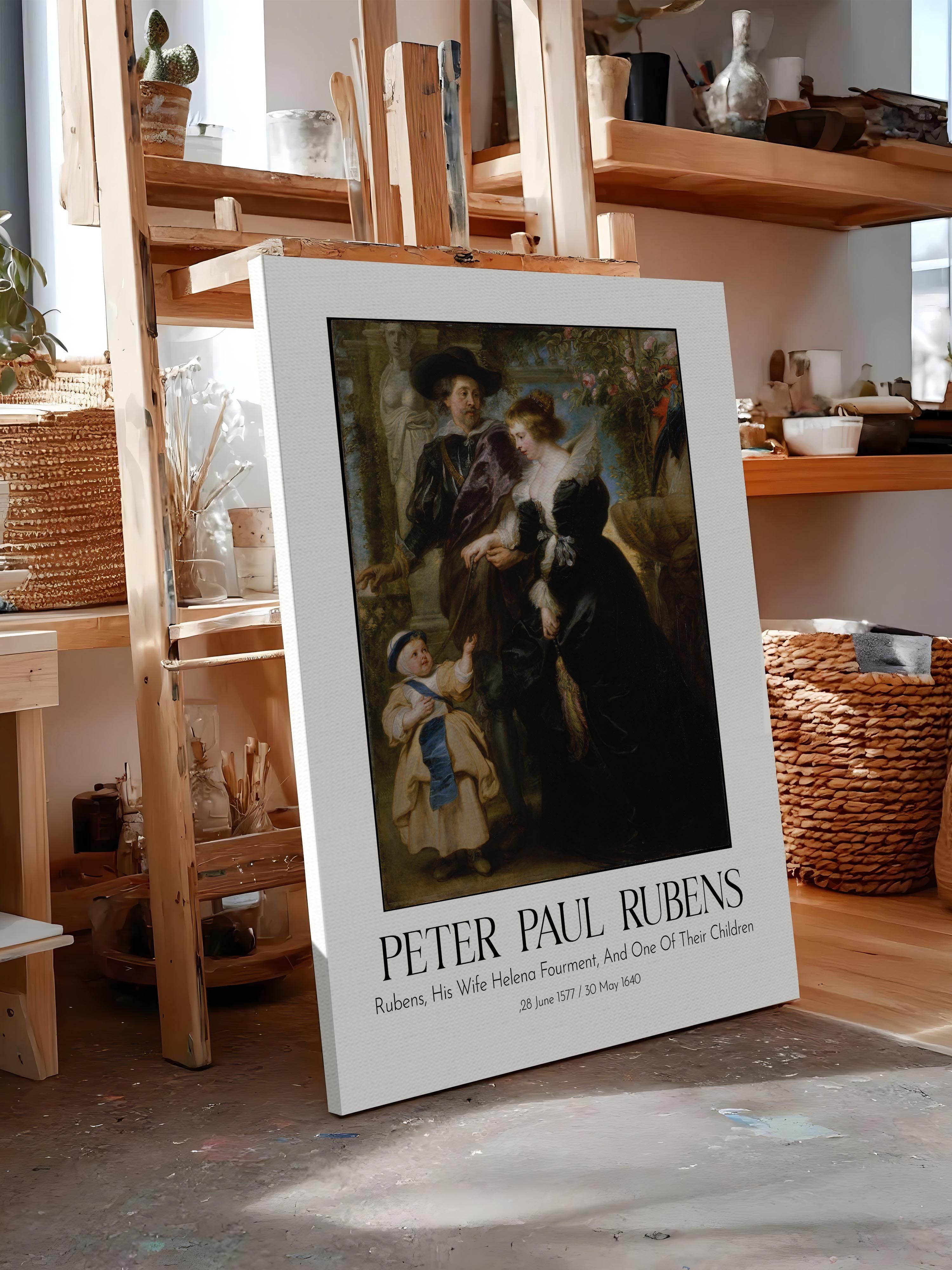 Peter Paul Rubens, Kanvas Tablo, Sanat Serisi NO:112328
