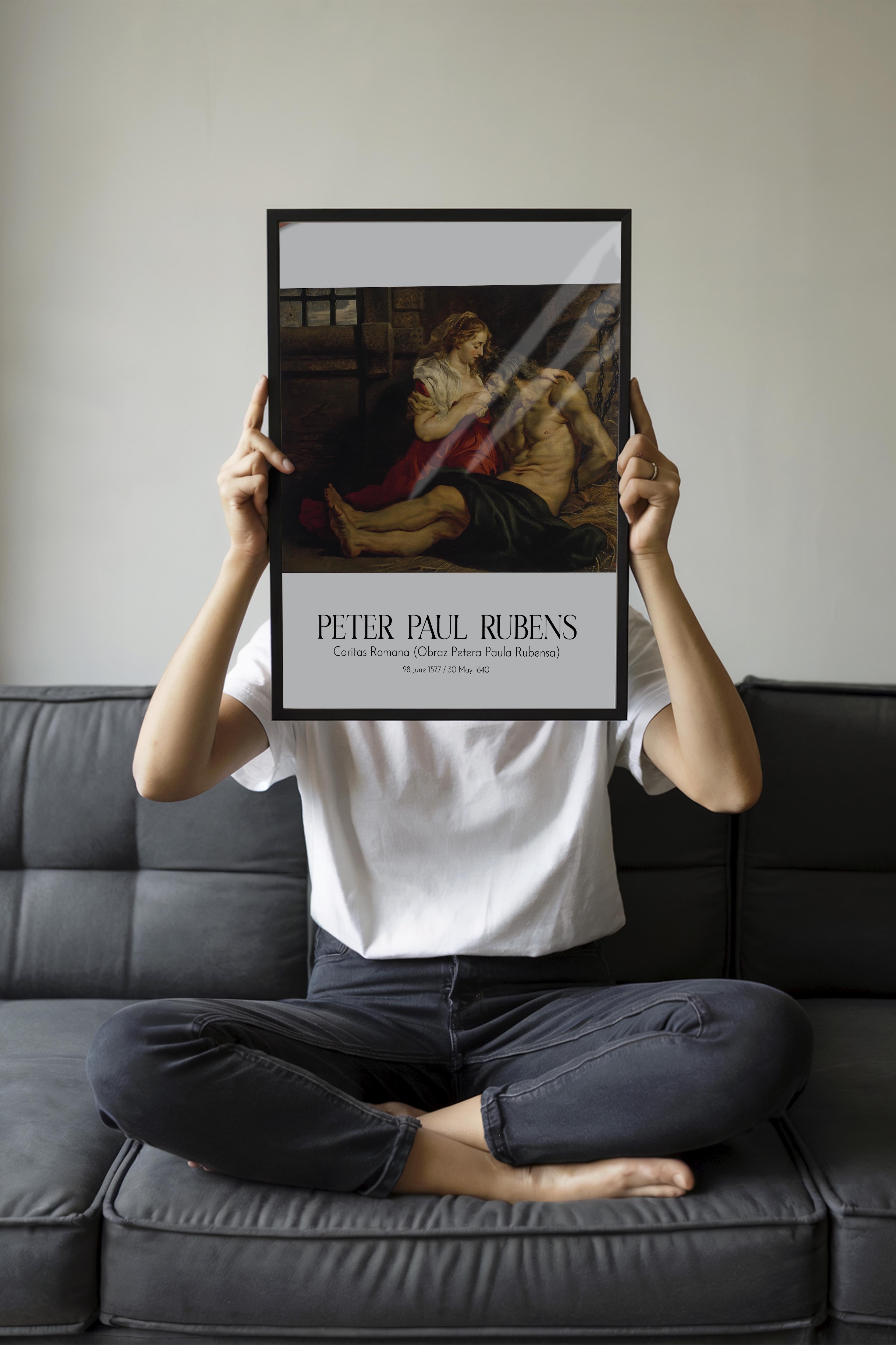 Peter Paul Rubens, Siyah Çerçeveli Tablo, Sanat Serisi NO:112317