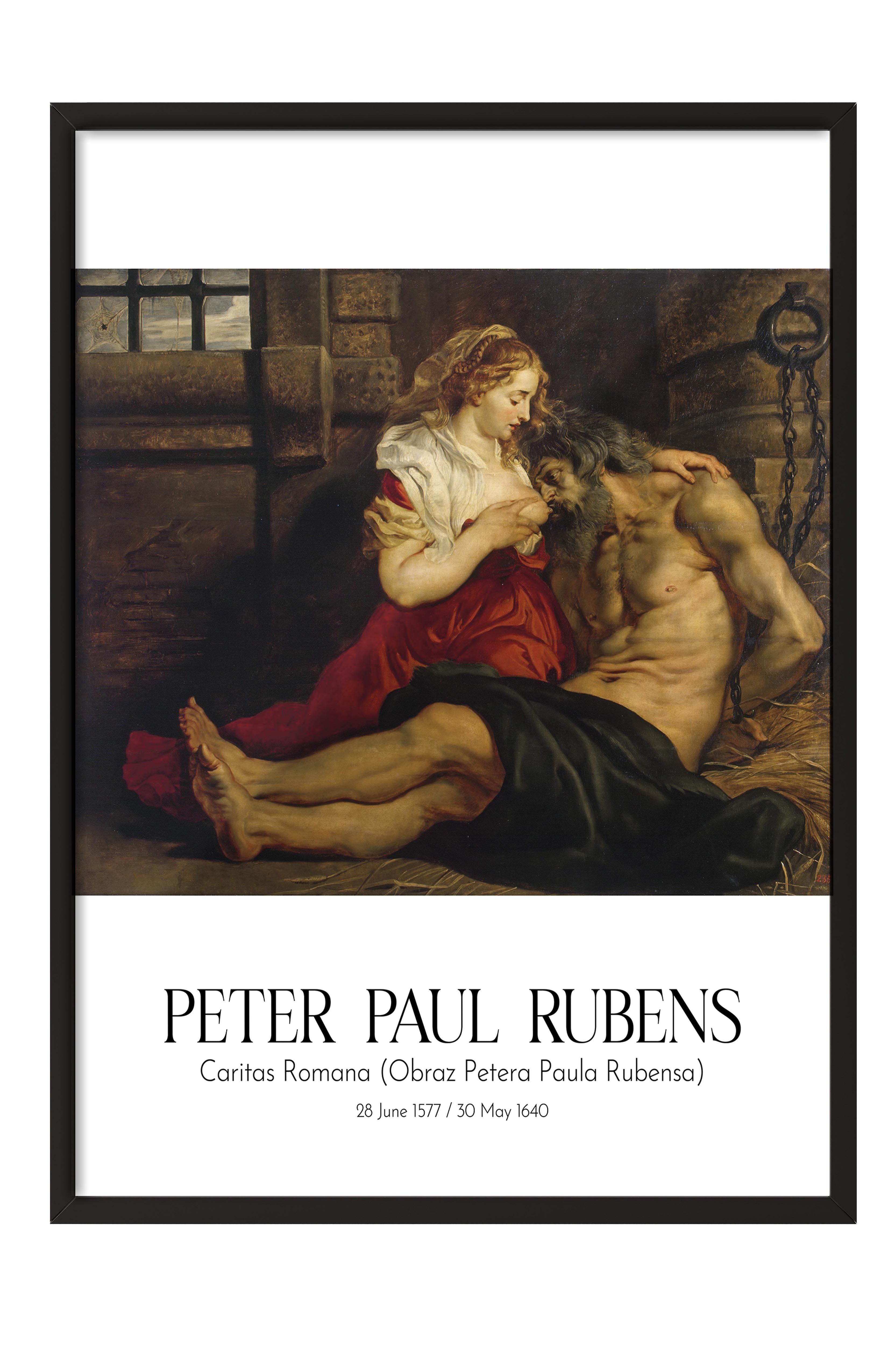 Peter Paul Rubens, Siyah Çerçeveli Tablo, Sanat Serisi NO:112317