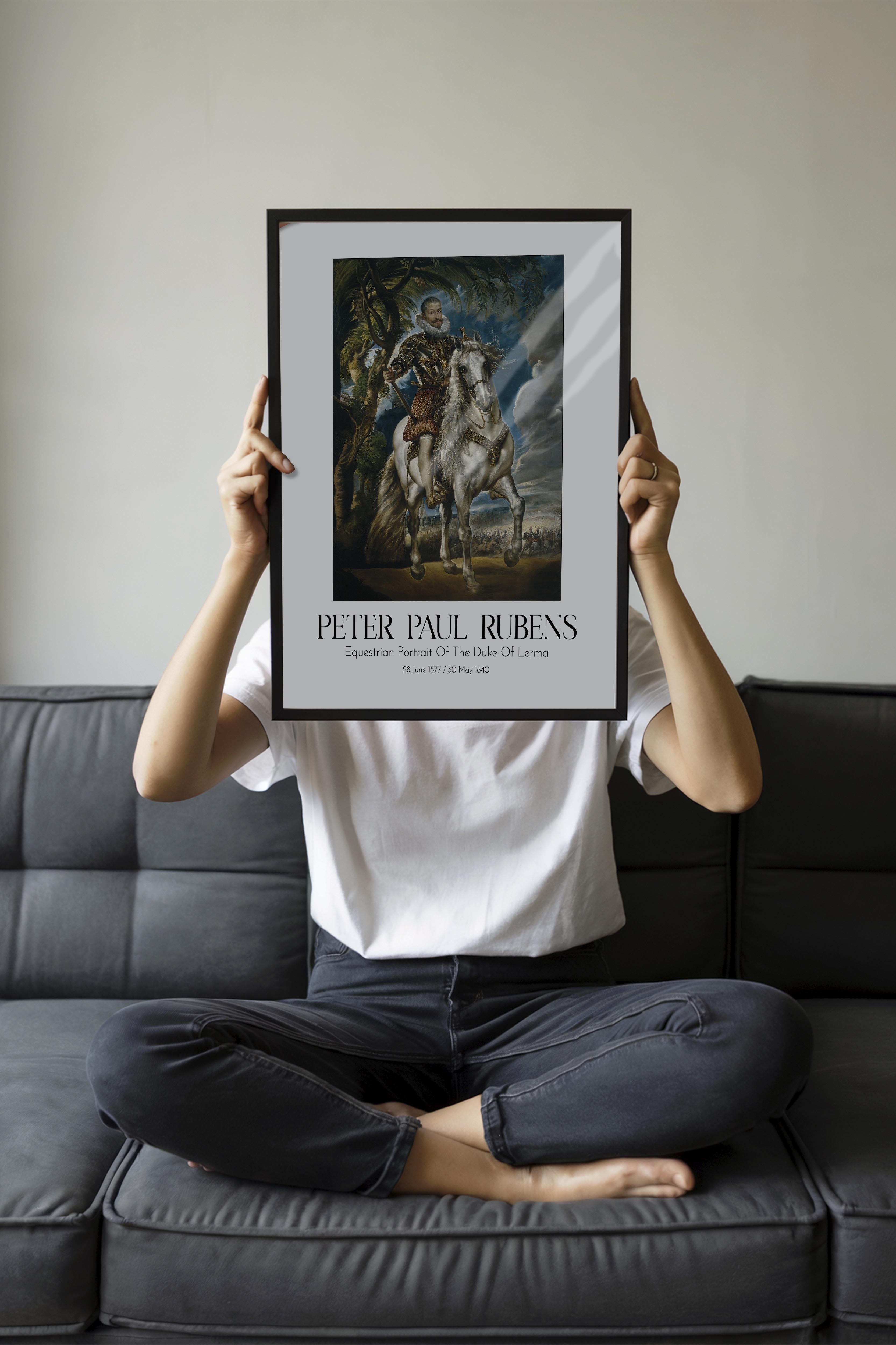 Peter Paul Rubens, Siyah Çerçeveli Tablo, Sanat Serisi NO:112319