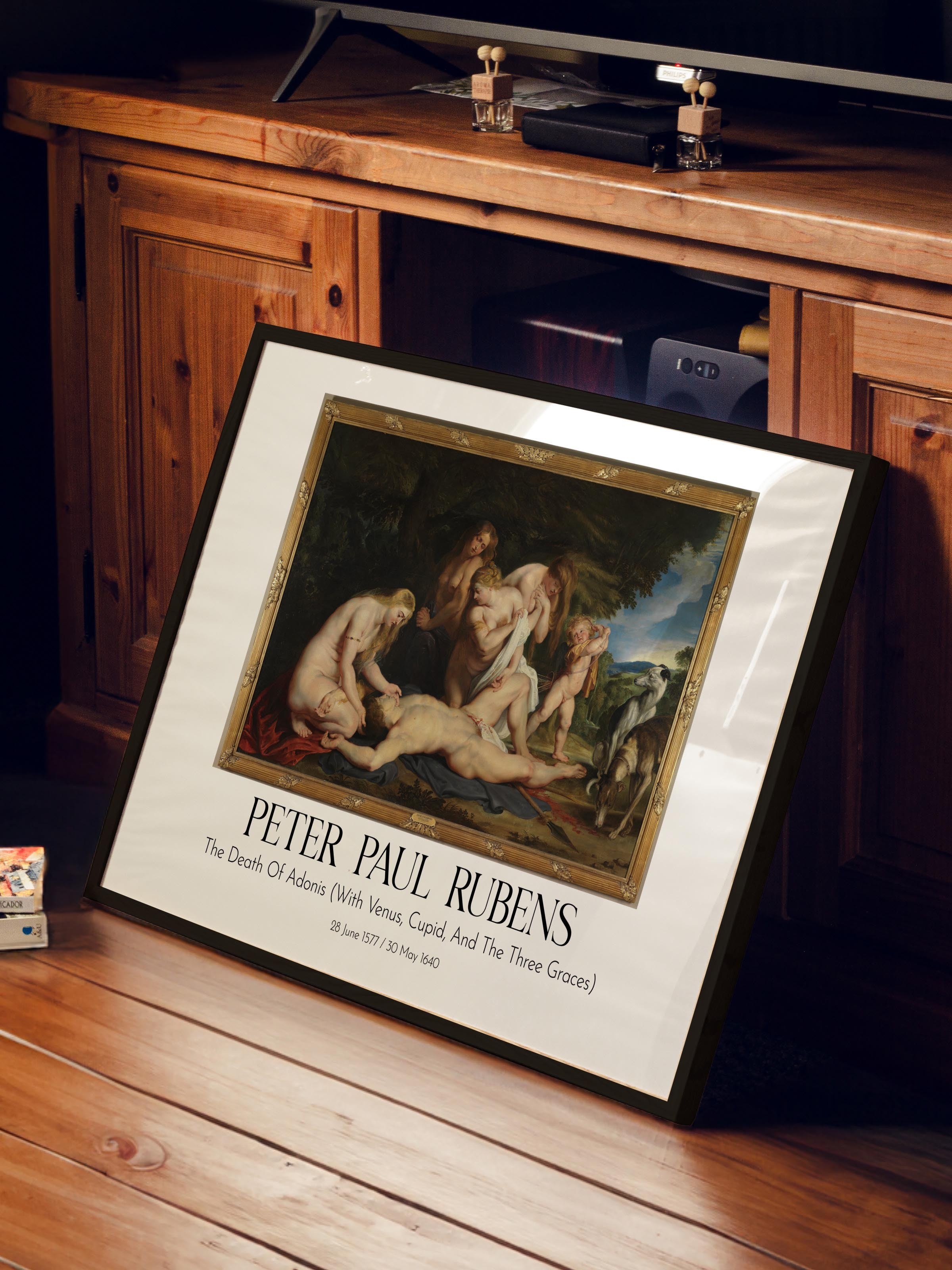 Peter Paul Rubens, Siyah Çerçeveli Tablo, Sanat Serisi NO:112347