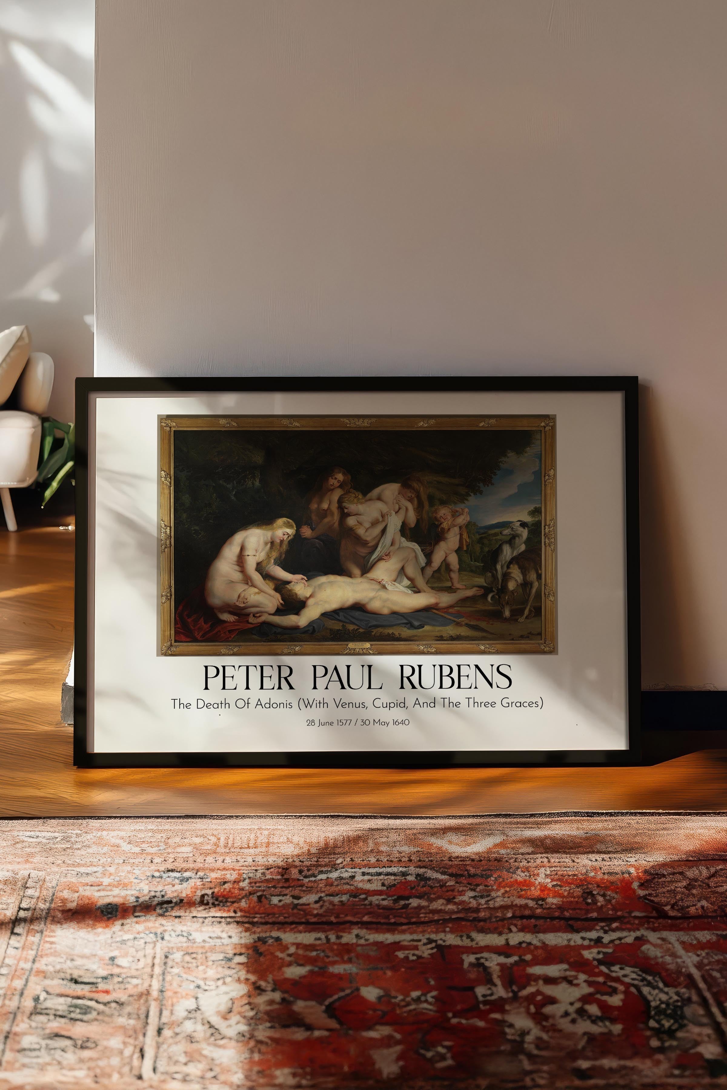 Peter Paul Rubens, Siyah Çerçeveli Tablo, Sanat Serisi NO:112347