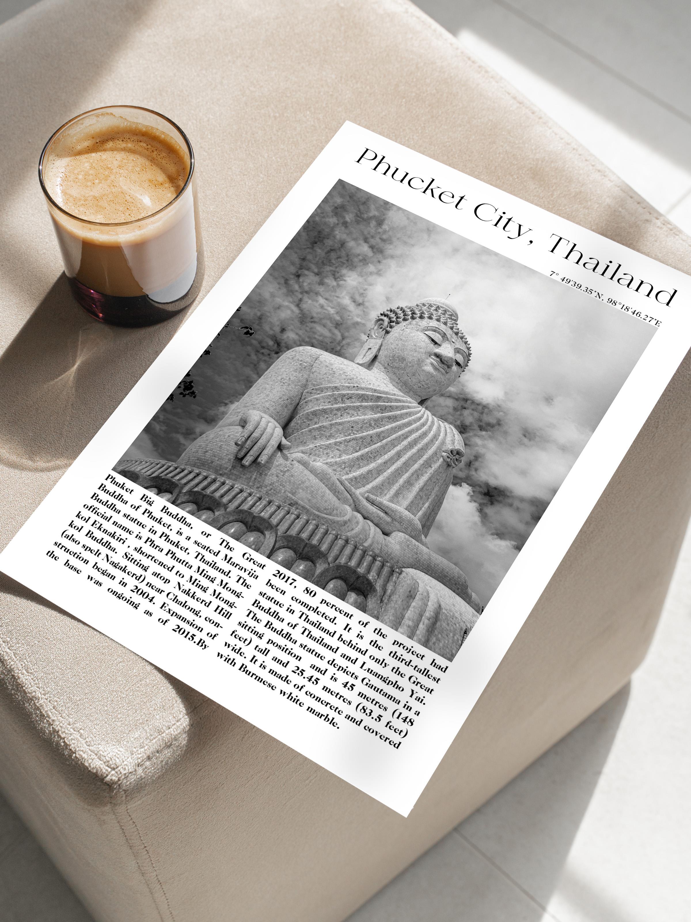 Phucket - Tayland, Şehir Temalı Poster, Çerçevesiz Duvar Posteri, NO:30034