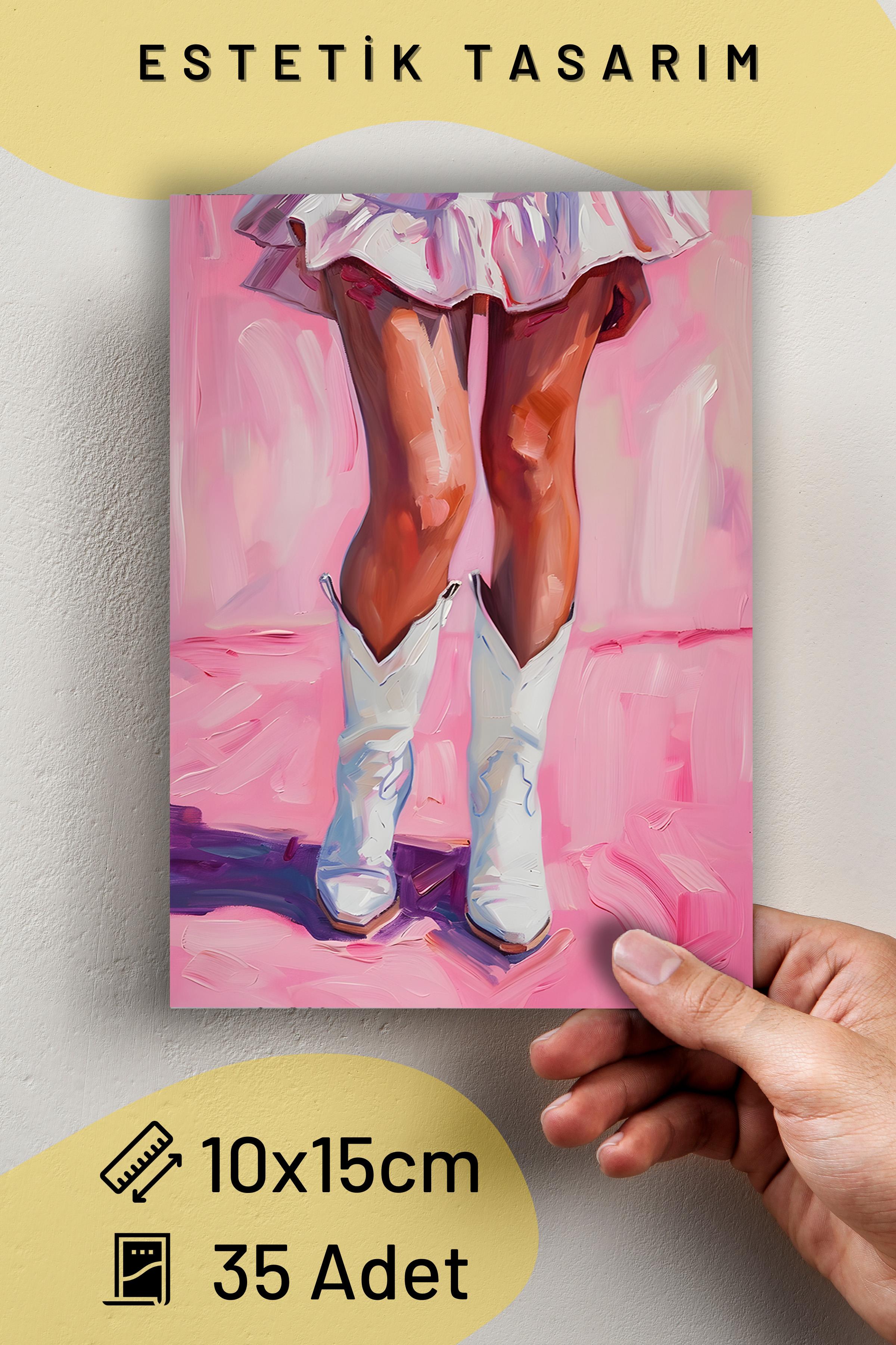 Poster Seti - Karışık Kolaj Poster Seti - 35 Adet Çerçevesiz Poster 10*15cm - Yapışkan Hediyeli
