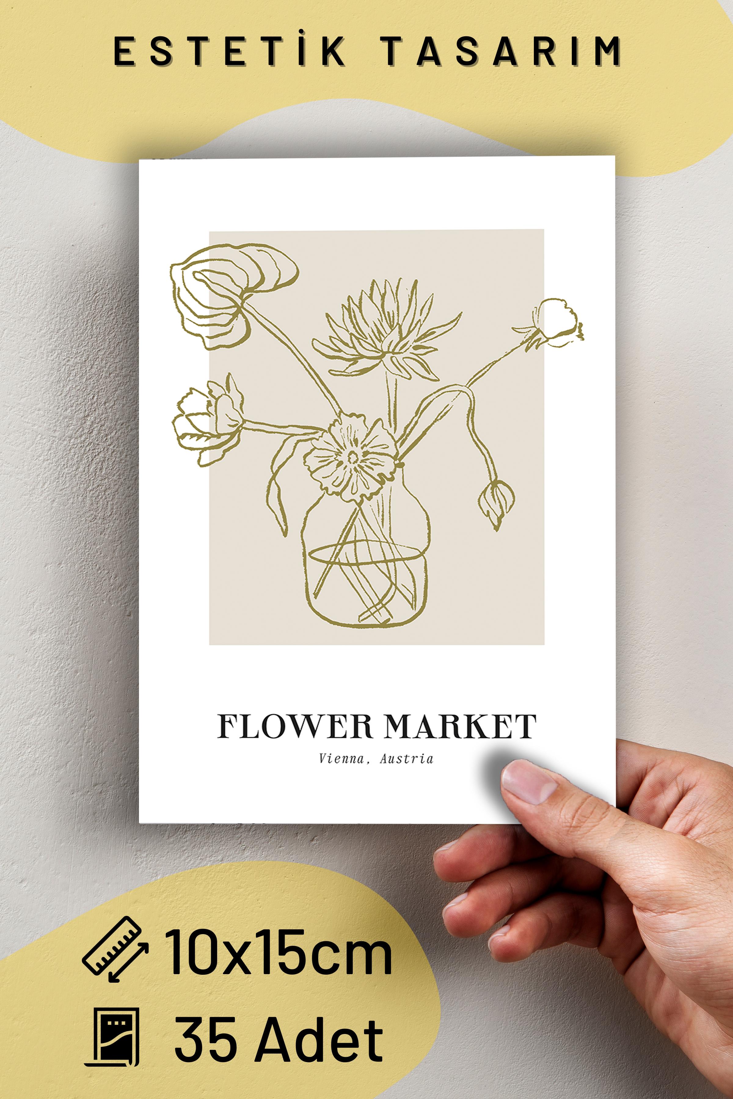 Poster Seti - Karışık Kolaj Poster Seti - 35 Adet Çerçevesiz Poster 10*15cm - Yapışkan Hediyeli