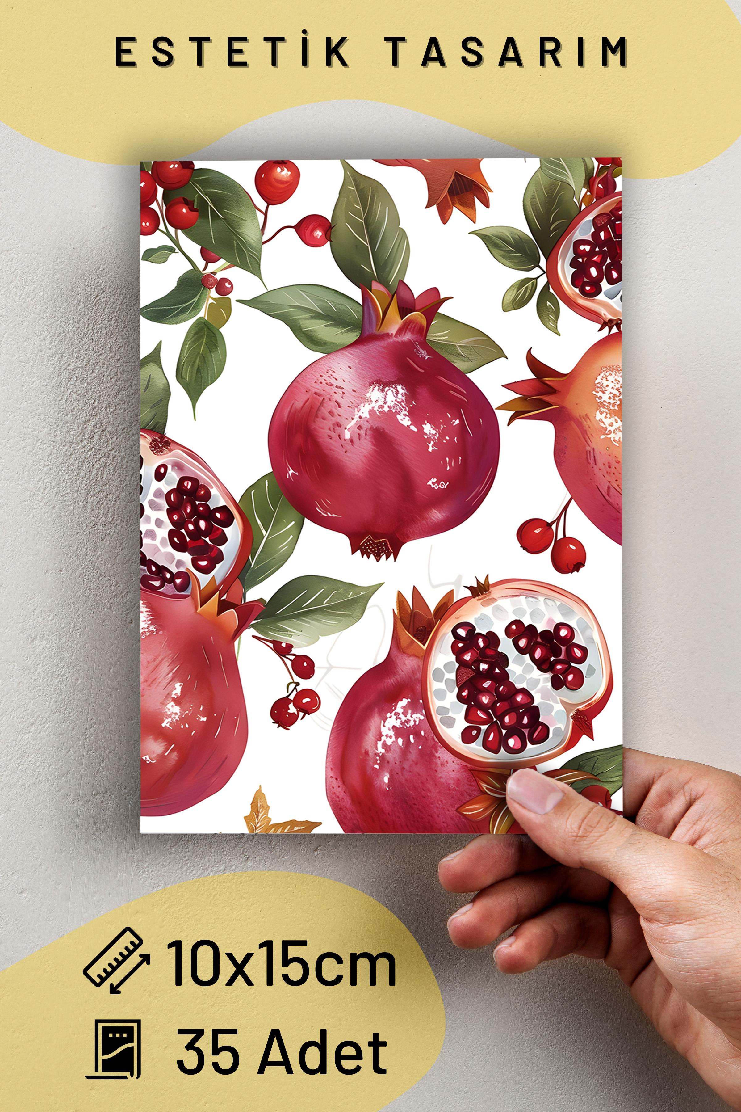 Poster Seti - Karışık Kolaj Poster Seti - 35 Adet Çerçevesiz Poster 10*15cm - Yapışkan Hediyeli