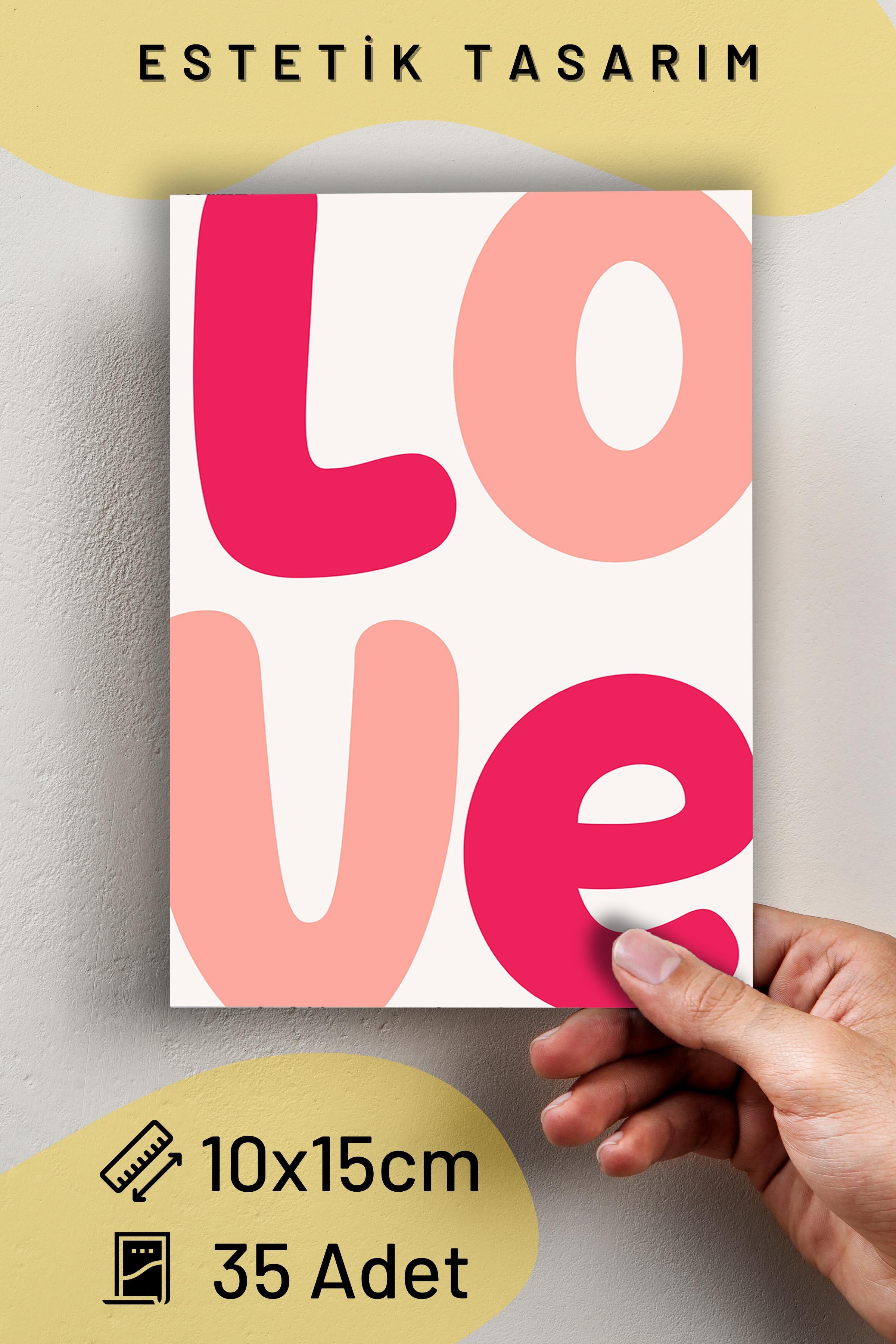 Poster Seti - Karışık Kolaj Poster Seti - 35 Adet Çerçevesiz Poster 10*15cm - Yapışkan Hediyeli