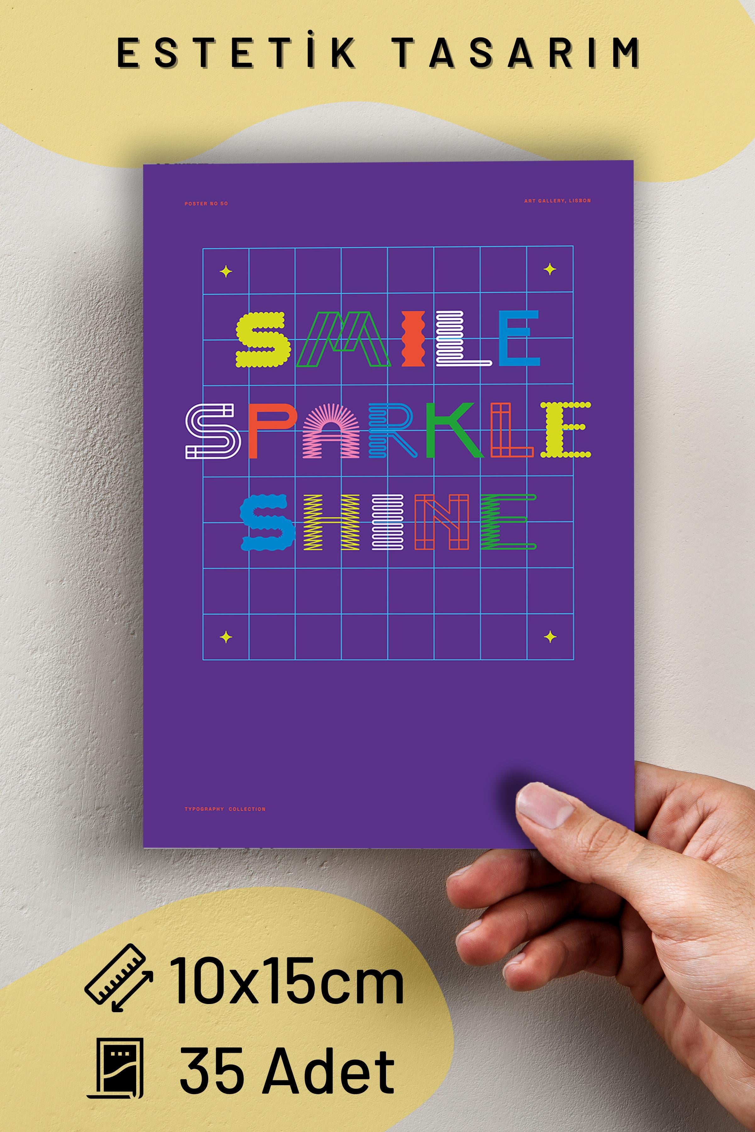 Poster Seti - Karışık Kolaj Poster Seti - 35 Adet Çerçevesiz Poster 10*15cm - Yapışkan Hediyeli