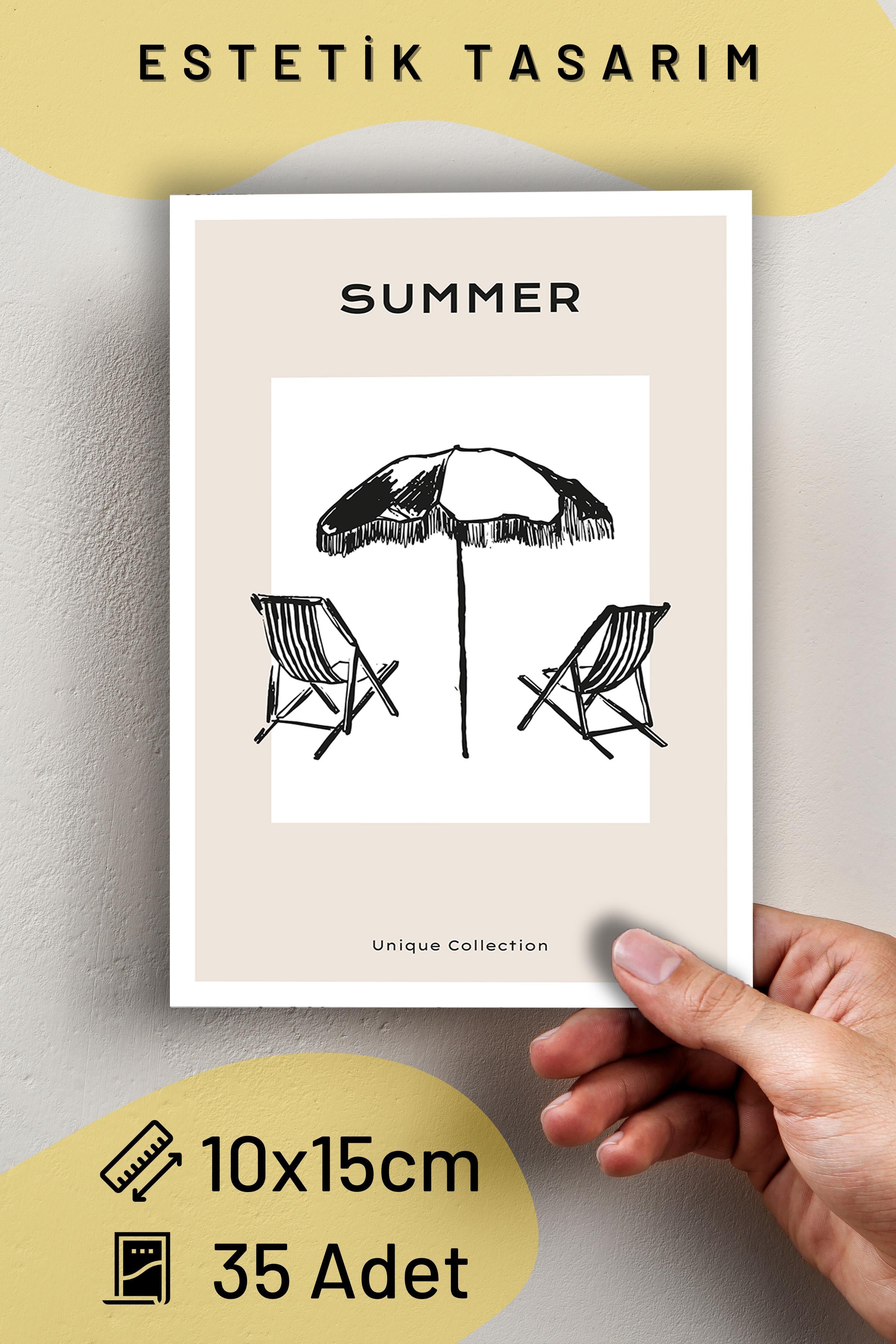 Poster Seti - Karışık Kolaj Poster Seti - 35 Adet Çerçevesiz Poster 10*15cm - Yapışkan Hediyeli
