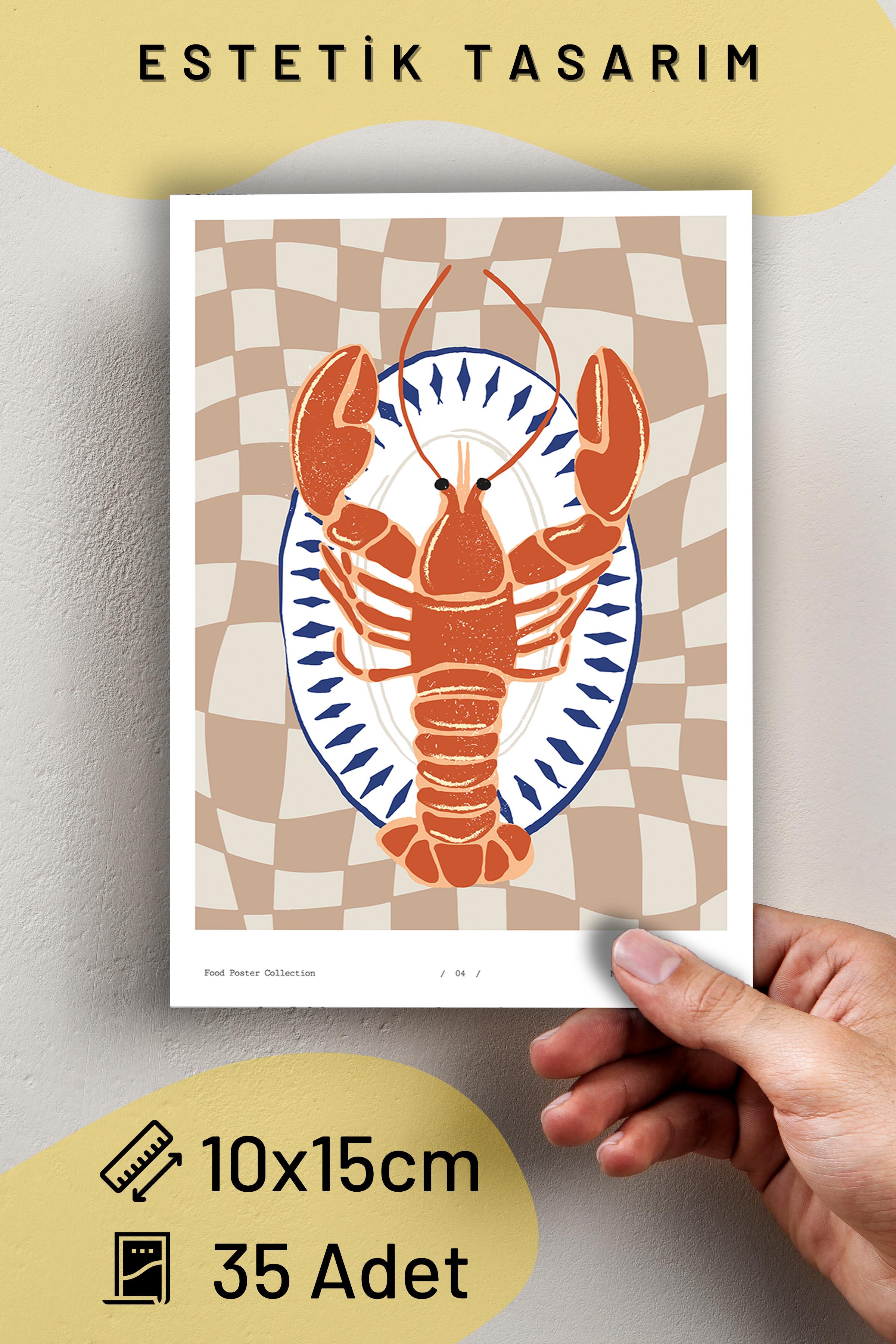 Poster Seti - Karışık Kolaj Poster Seti - 35 Adet Çerçevesiz Poster 10*15cm - Yapışkan Hediyeli