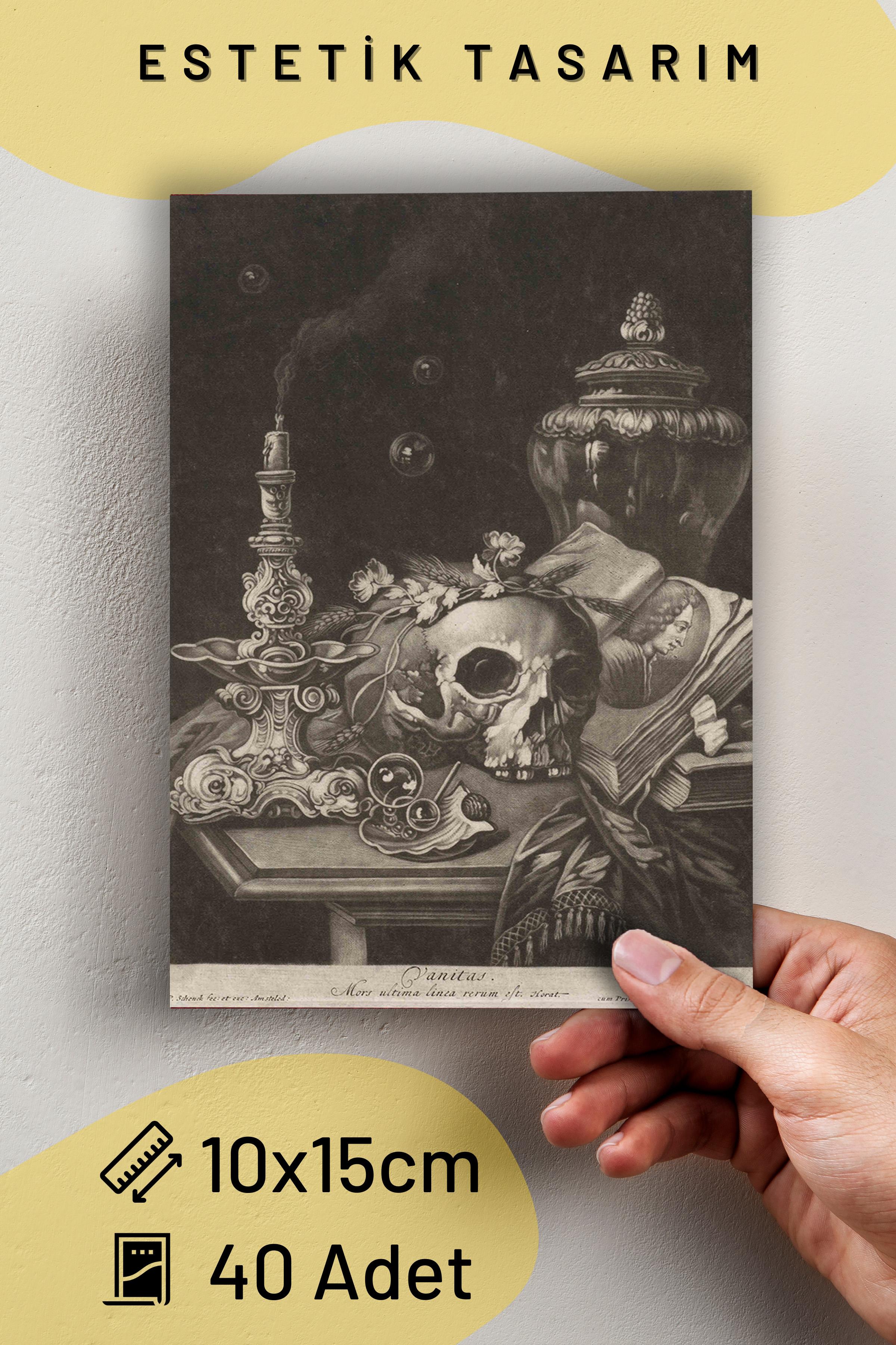 Poster Seti - Vintage Kolaj Poster Seti - 40 Adet Vintage Poster - Yapışkan Hediyeli - Kutulu