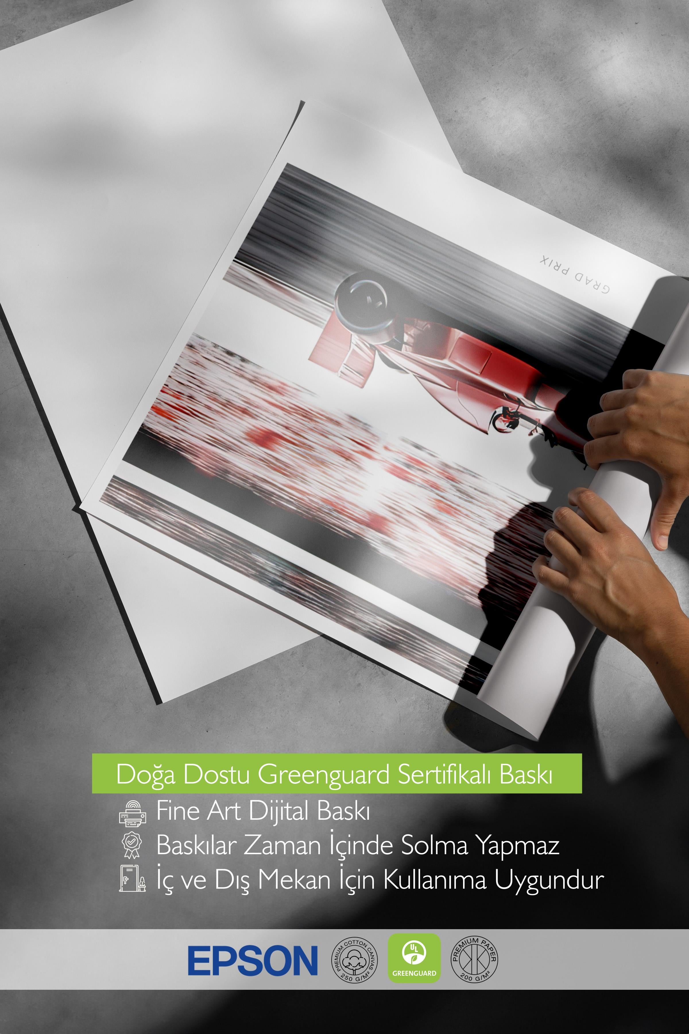 Red Race Car Poster, Çerçevesiz Duvar Posteri, Yatay Duvar Tablosu Comfort Serisi NO:108391