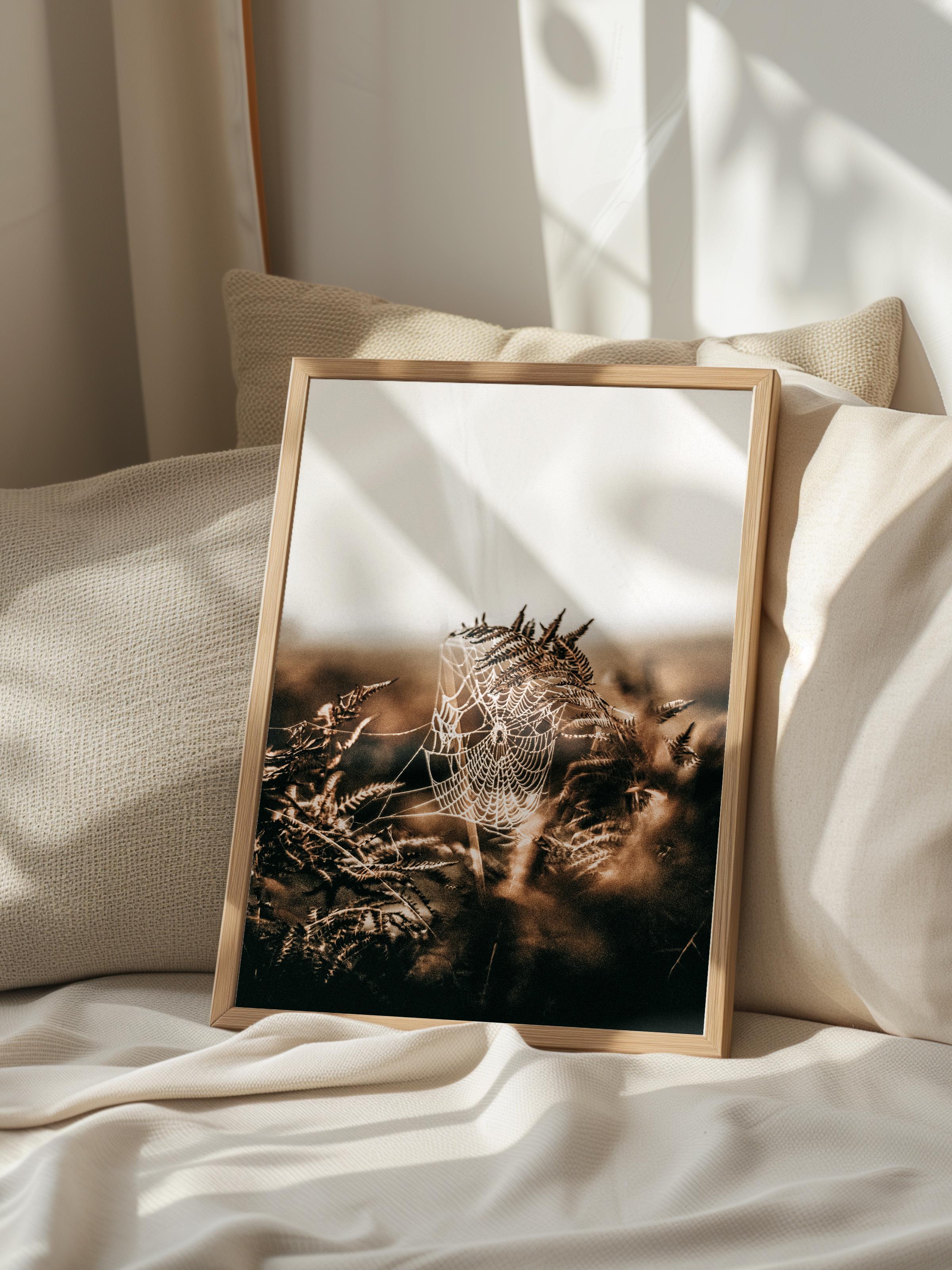 Rustic Çerçevesiz Poster, İskandinav Kahverengi Poster, NO:483 Doğa Fotoğraf