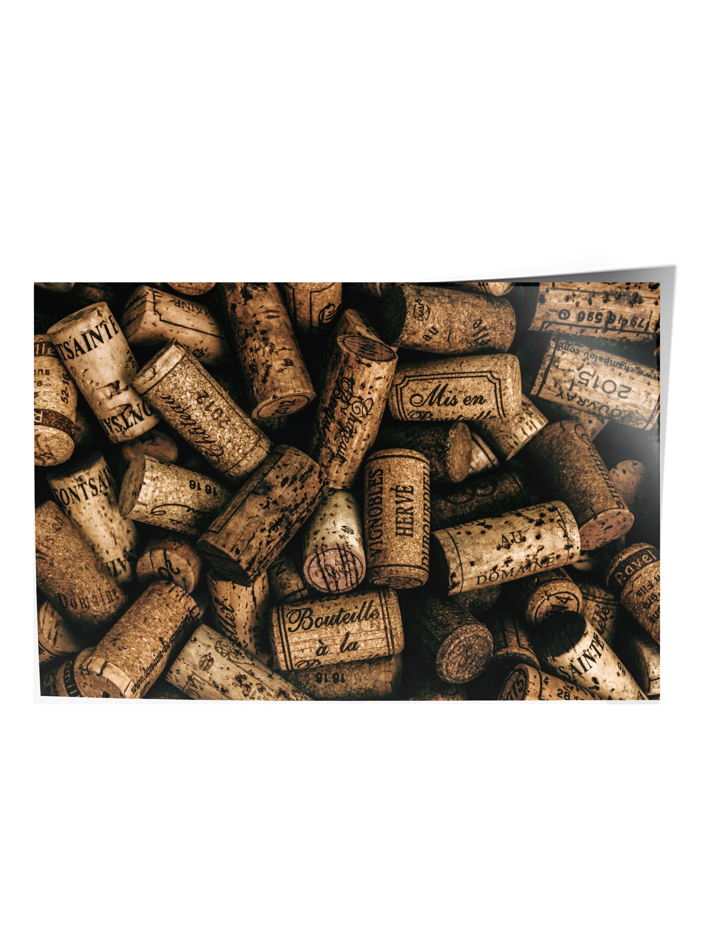 Rustic Çerçevesiz Poster, İskandinav Kahverengi Tablo, NO:502 Mantarlar Fotoğraf
