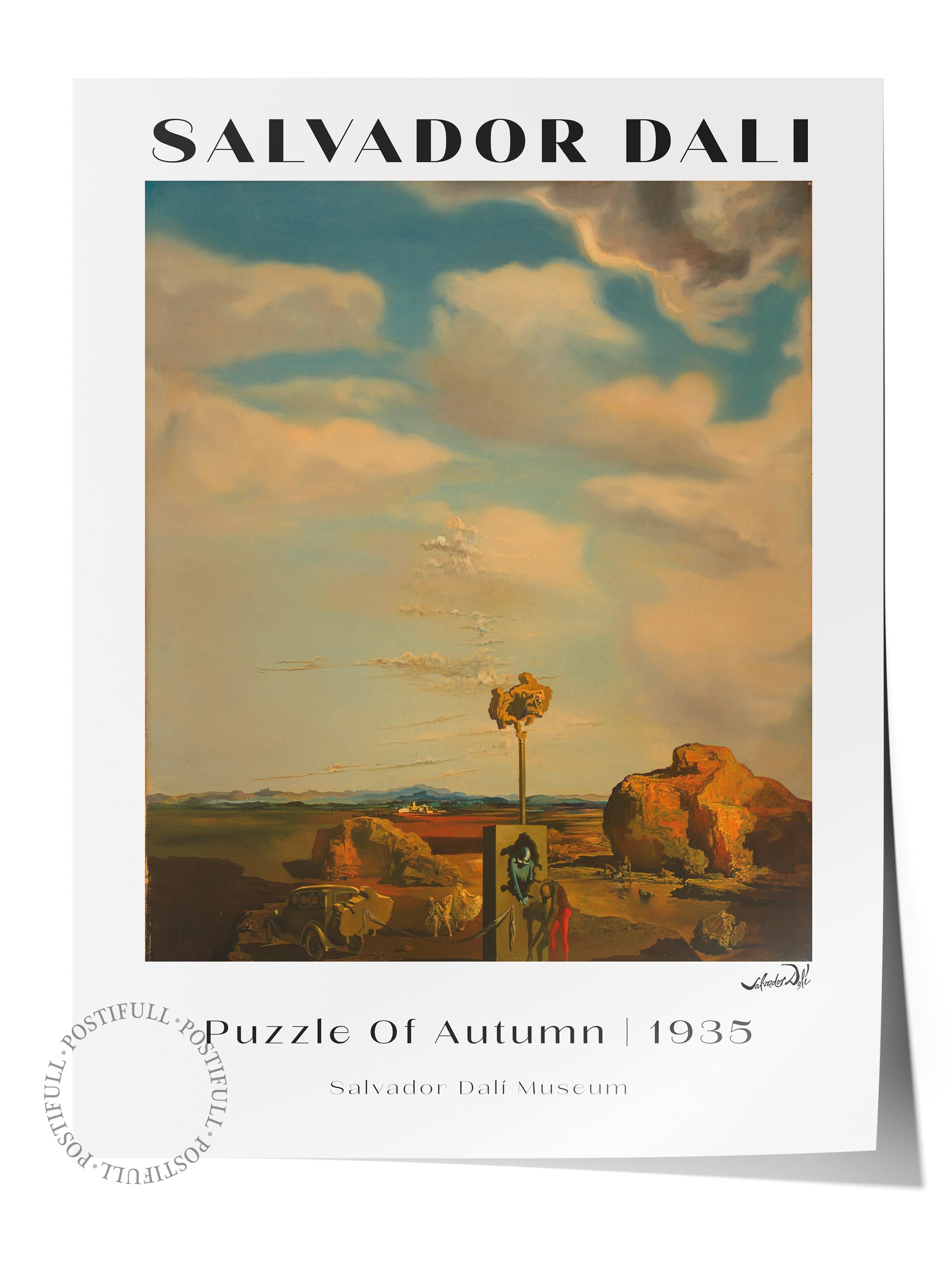 Salvador Dali Duvar Posteri - Duvar Dekoru - Sanat Serisi Posterleri - Kalın Kağıt - Çerçevesiz