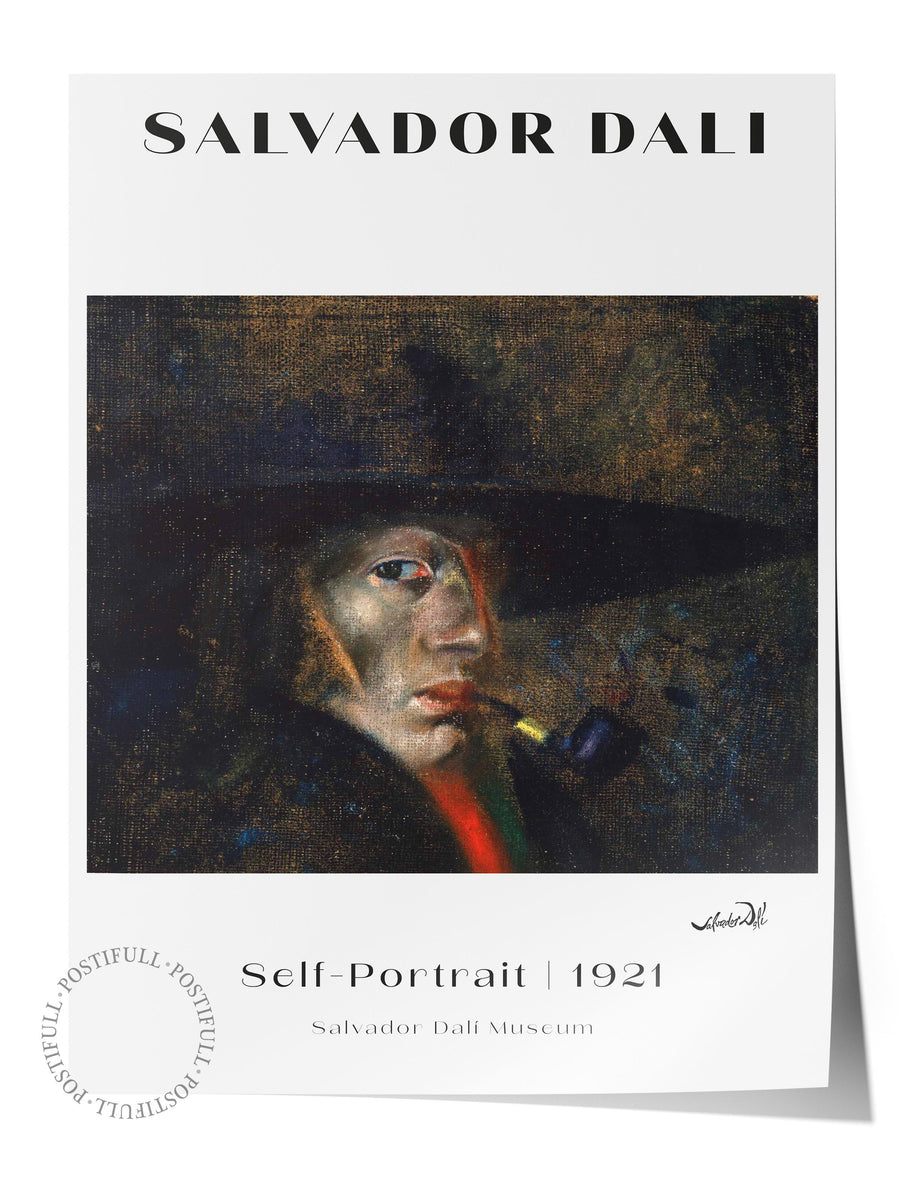 Farklı Tonlarda Salvador Dali Modern Sanat Çerçevesiz Poster