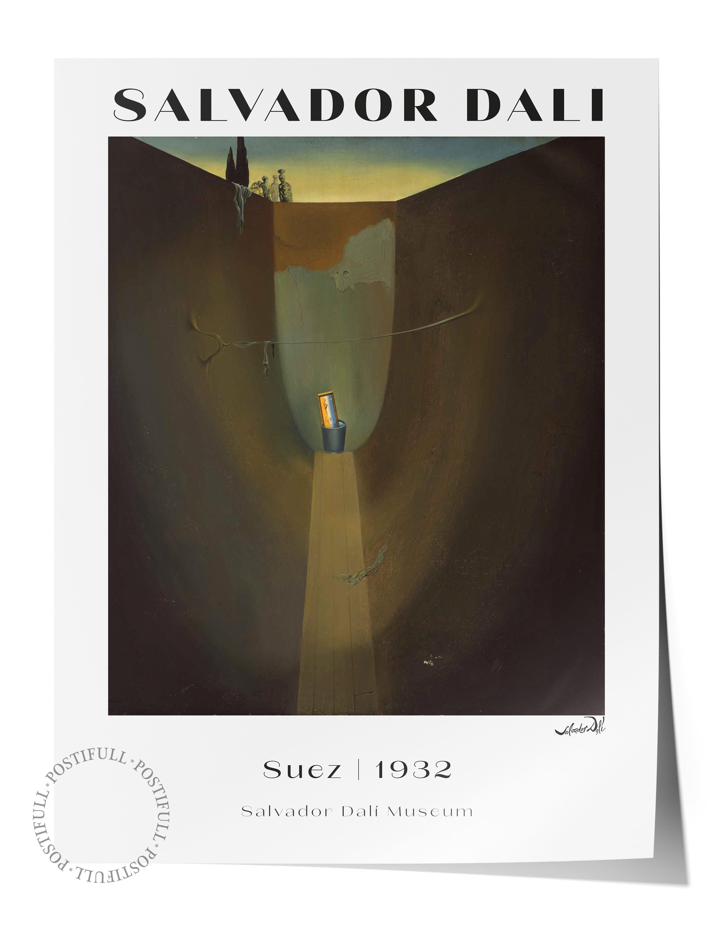 Salvador Dali Duvar Posteri - Duvar Dekoru - Sanat Serisi Posterleri - Kalın Kağıt - Çerçevesiz