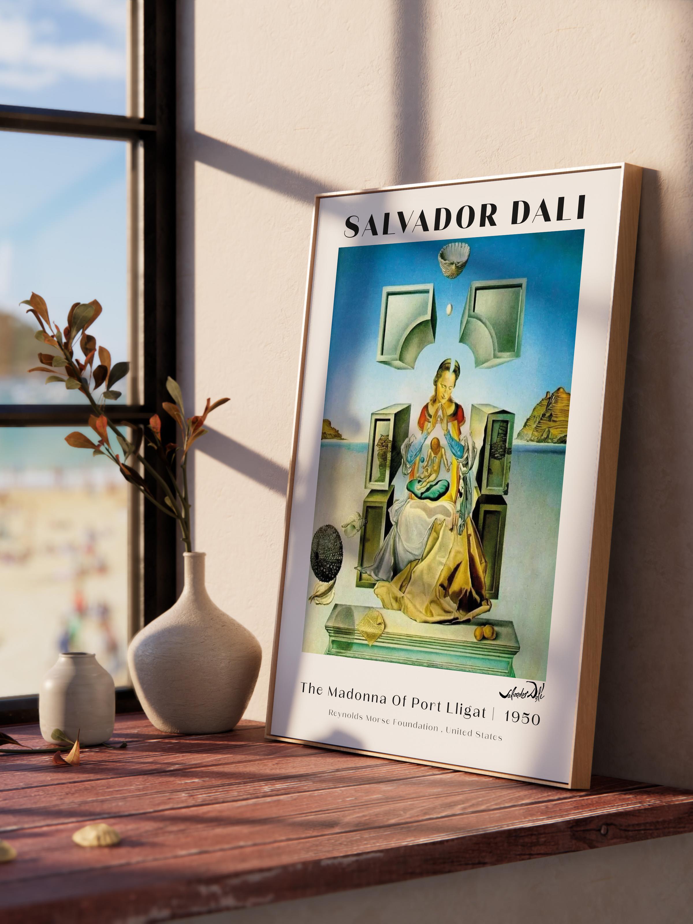 Salvador Dali Duvar Posteri - Duvar Dekoru - Sanat Serisi Posterleri - Kalın Kağıt - Çerçevesiz