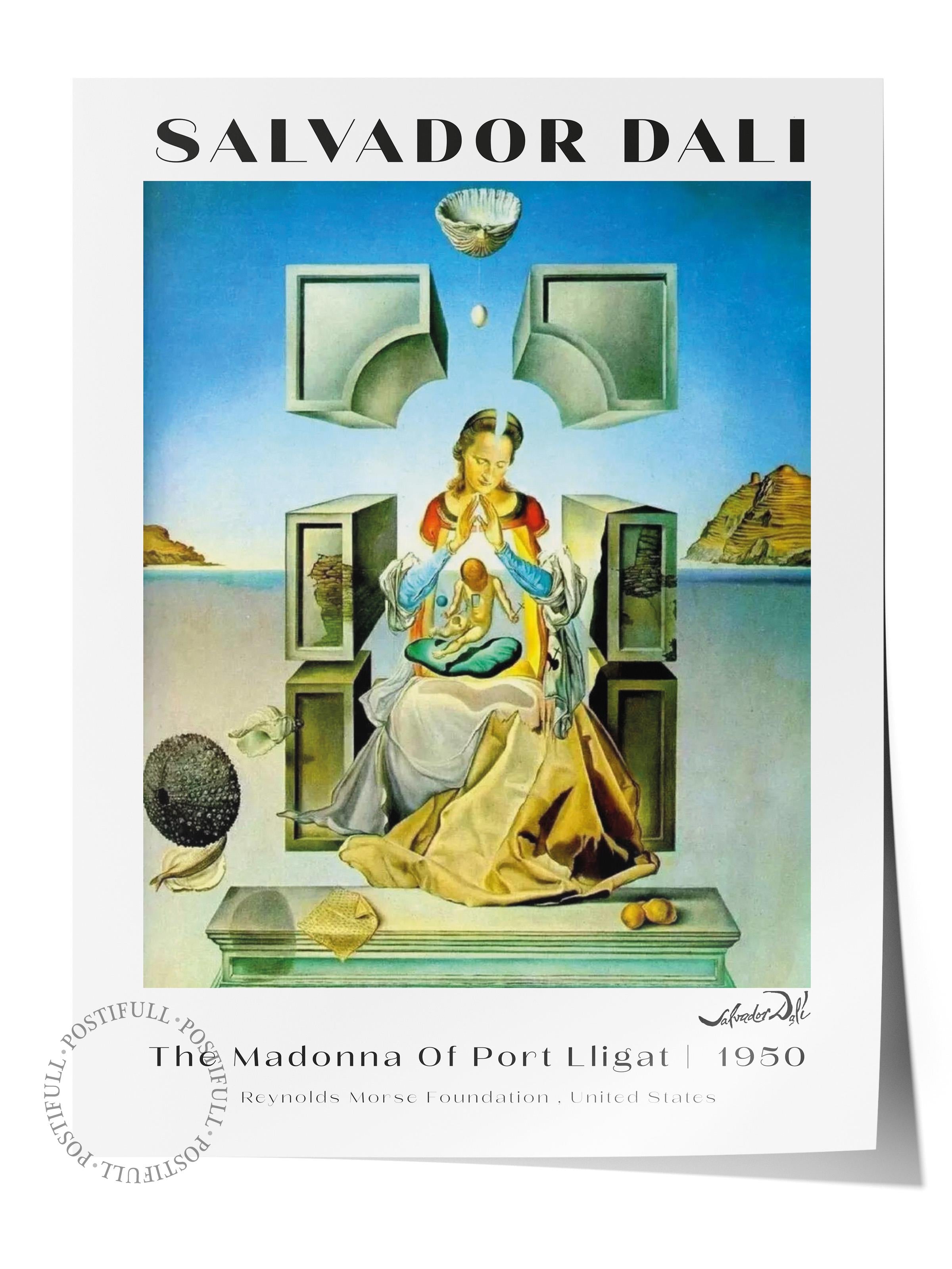 Salvador Dali Duvar Posteri - Duvar Dekoru - Sanat Serisi Posterleri - Kalın Kağıt - Çerçevesiz