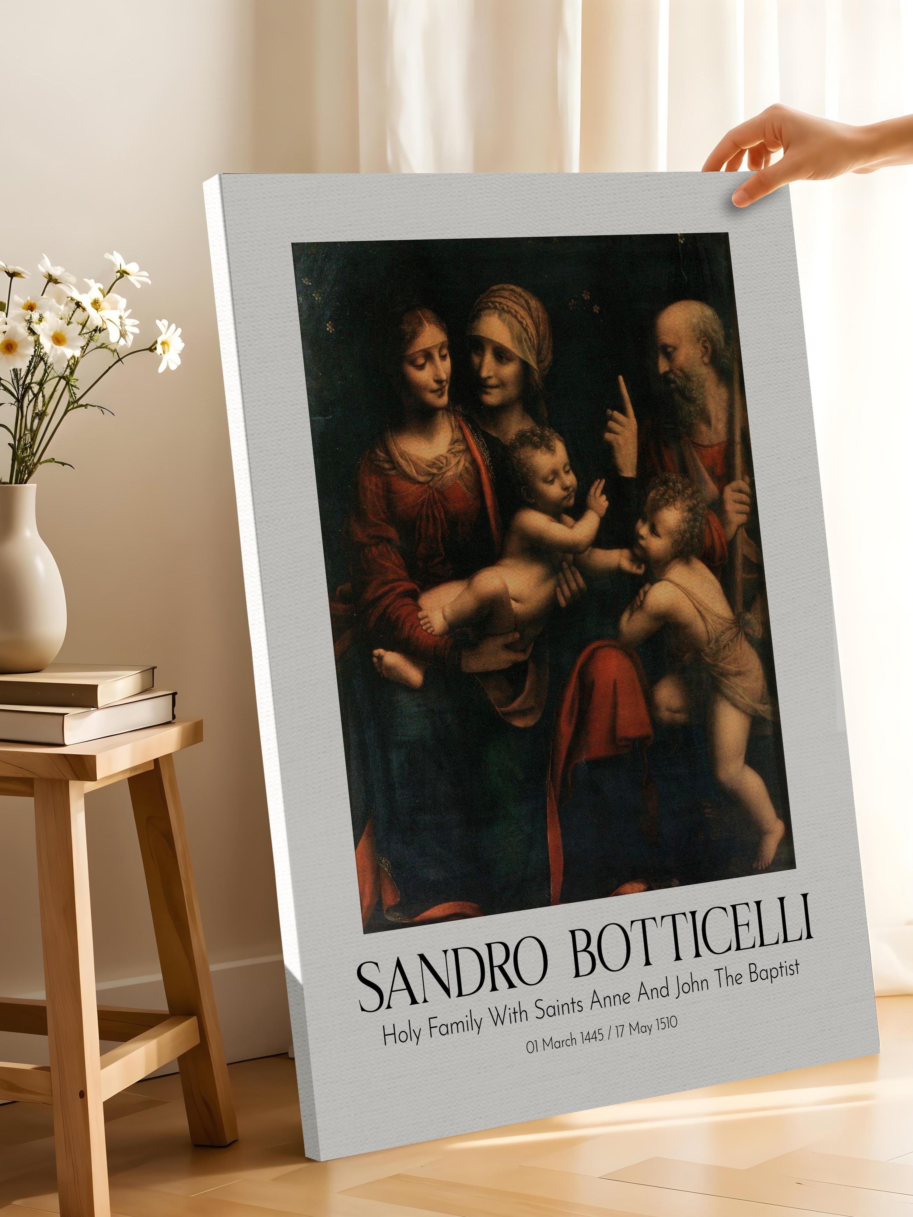 Sandro Botticelli, Kanvas Tablo, Sanat Serisi NO:110751