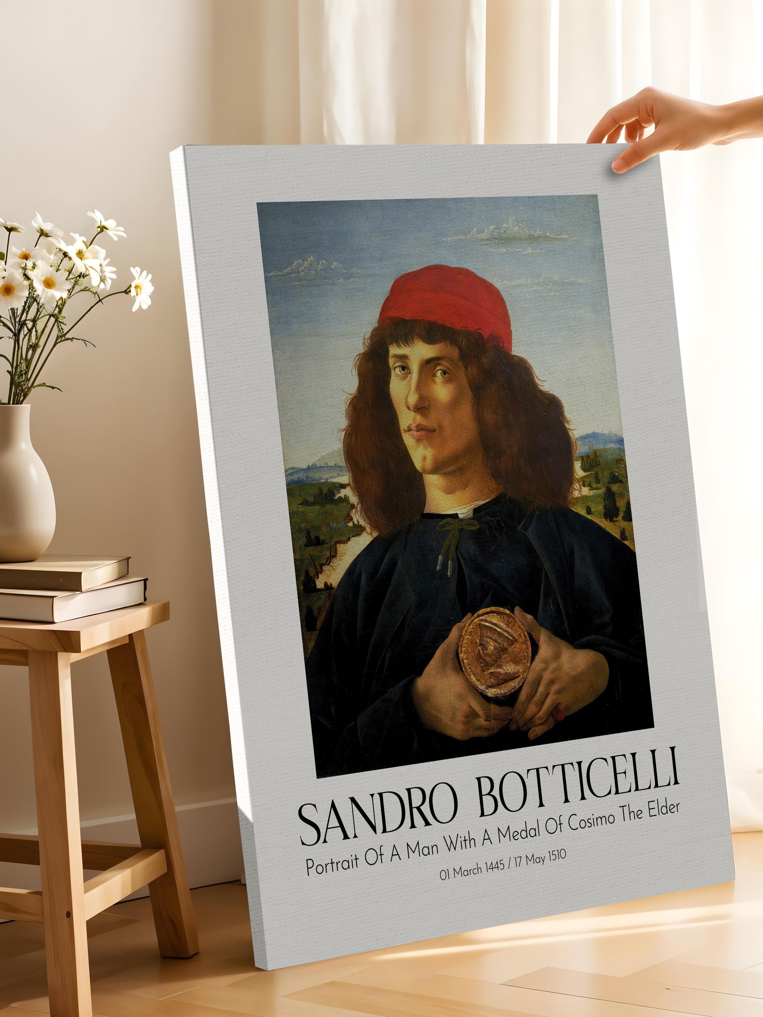 Sandro Botticelli, Kanvas Tablo, Sanat Serisi NO:110757